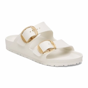 Lightweight Orthopedic Sandals Birkenstock Women's Arizona Big Buckle EVA - Eggshell