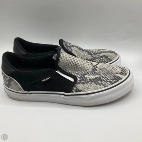 Hygroscopic Fiber Blend Shoes Sneakers By Vans In Animal Print, Size: 9