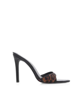 Eco Friendly Construction QUINBY - LEOPARD-BLACK