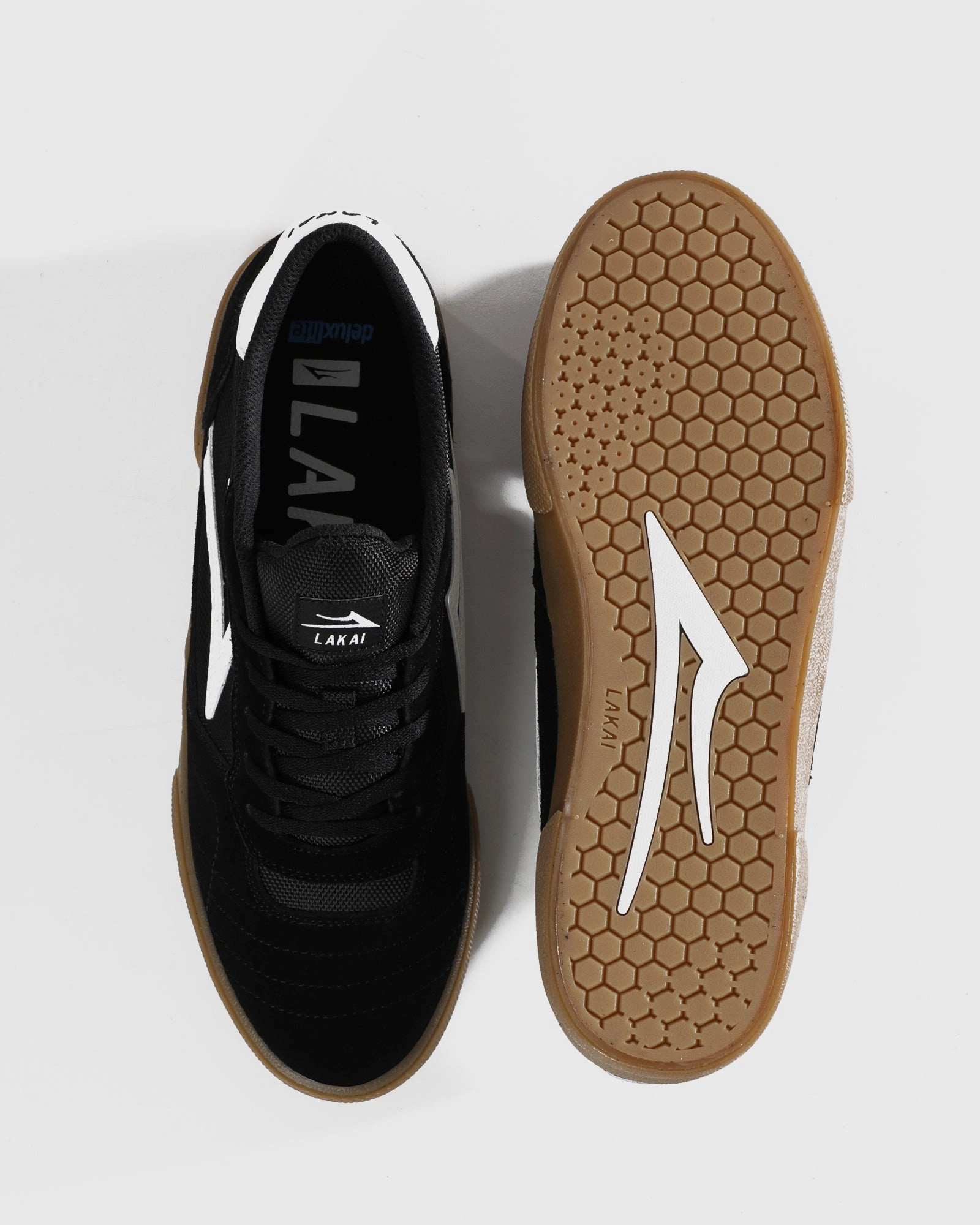 Cambridge - Black/Gum Suede Strong Step Metal Edge