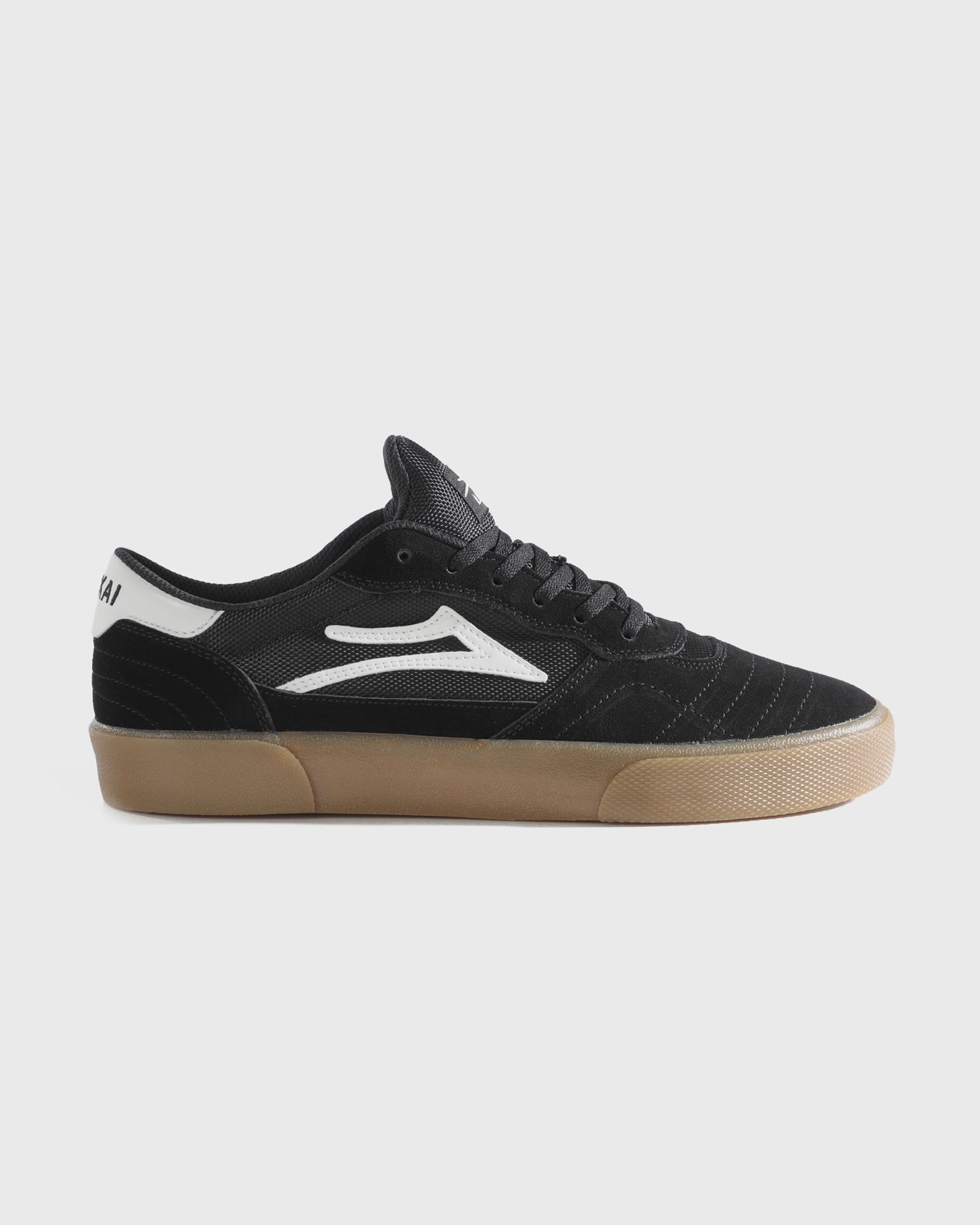 Cambridge - Black/Gum Suede Comfortable Design