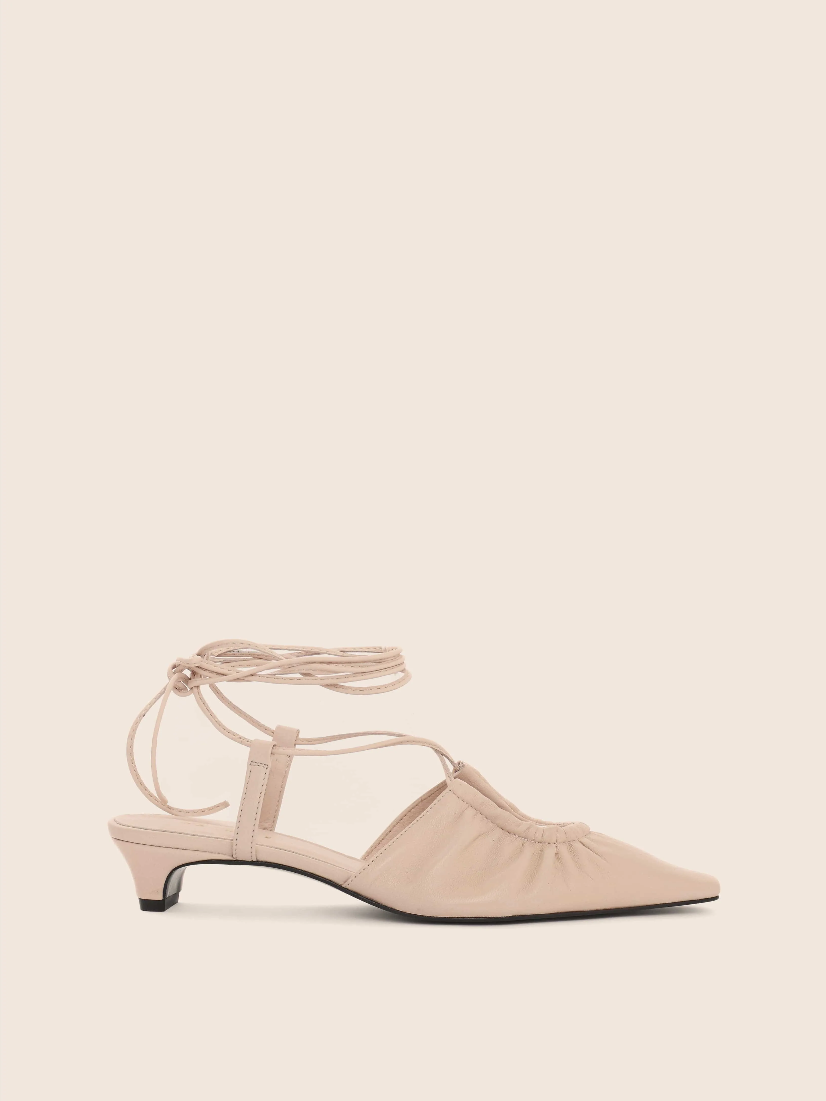 Formal Shoes Leg Length Rafael Cream Pump