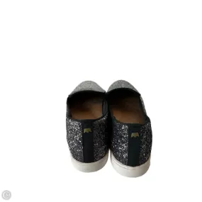 Elastic Collar Padding Sophisticated traction Shoes Sneakers By Birdies In Black & Silver, Size: 7