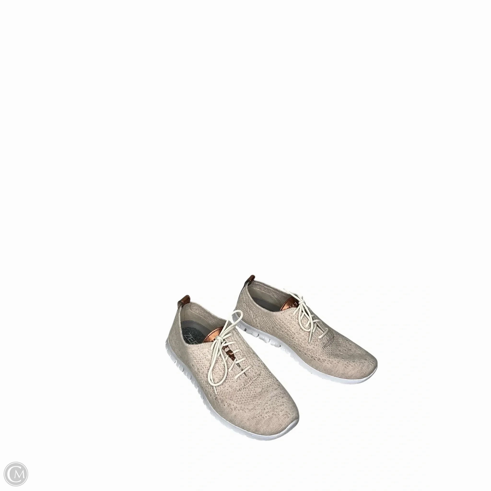 Street Step Shoes Sneakers By Cole-haan In Cream, Size: 8