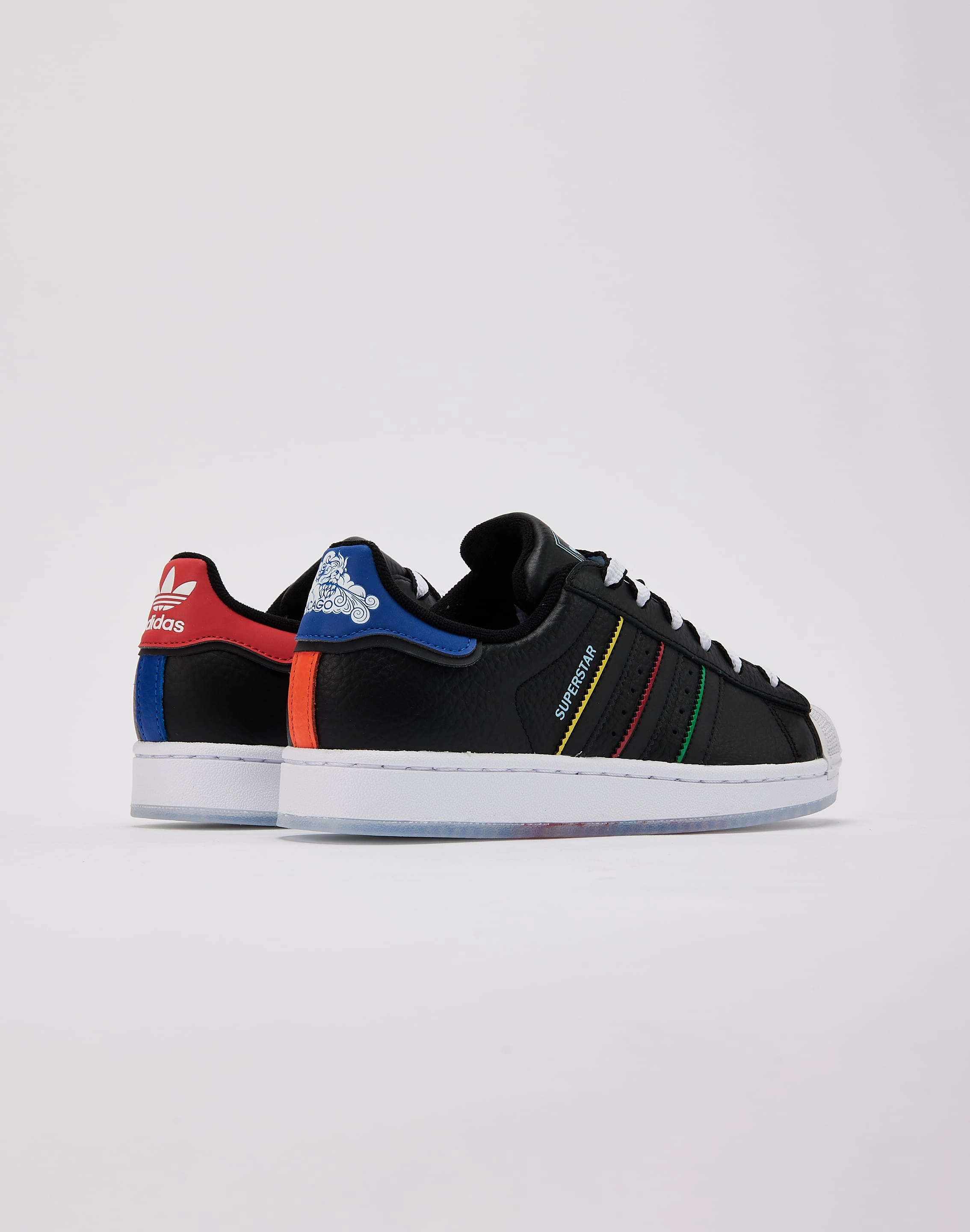 Reflective details Adidas Superstar II 'Chicago' Grade-School