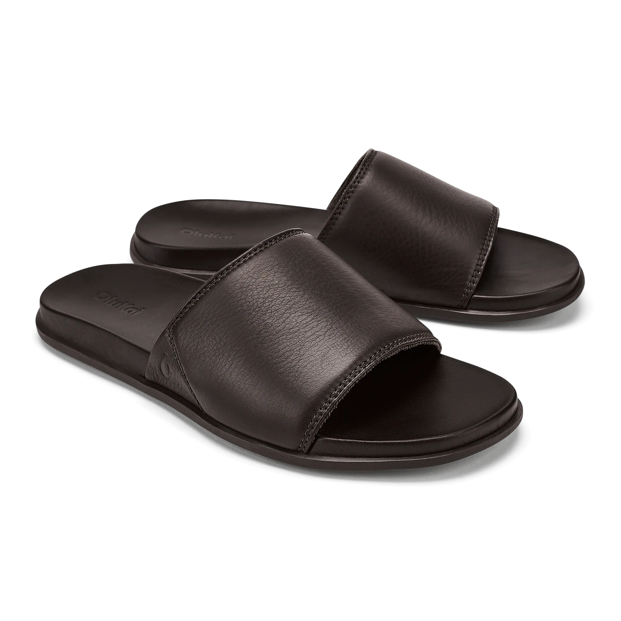 lali Slide - Dark Java Universal Look Relaxing Flats