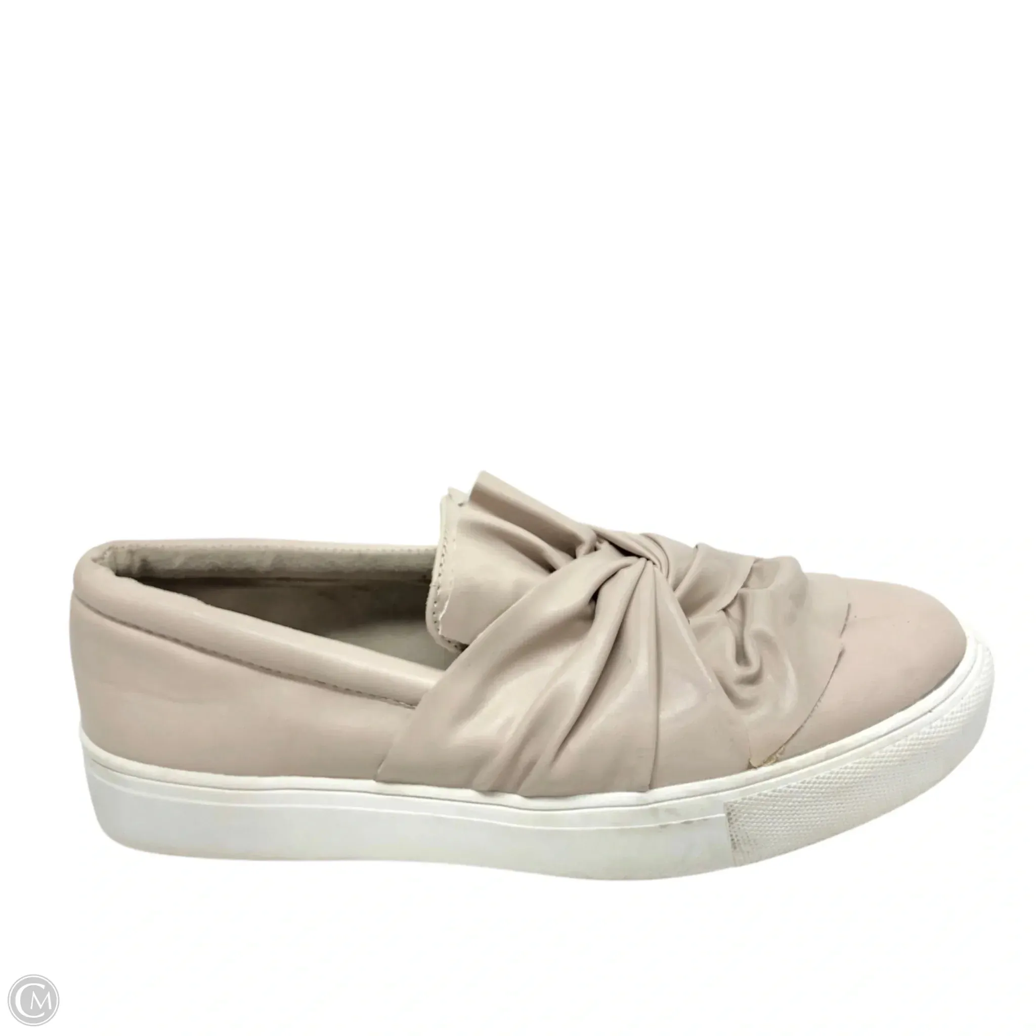 Foldable Design Well   Made Shoes Sneakers By Mia In Beige, Size: 7