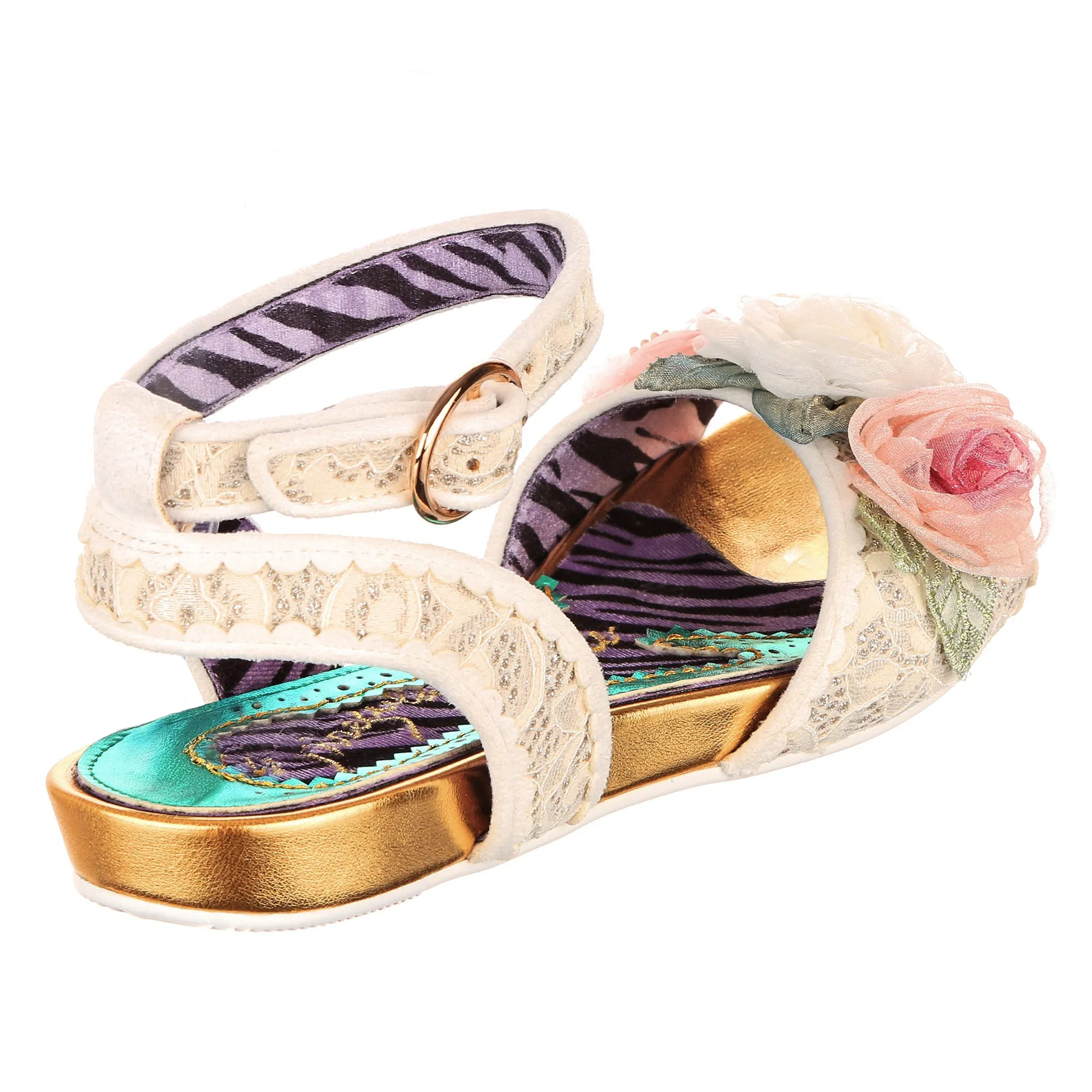 Strike A Rose Comfortable Vacation Footwear