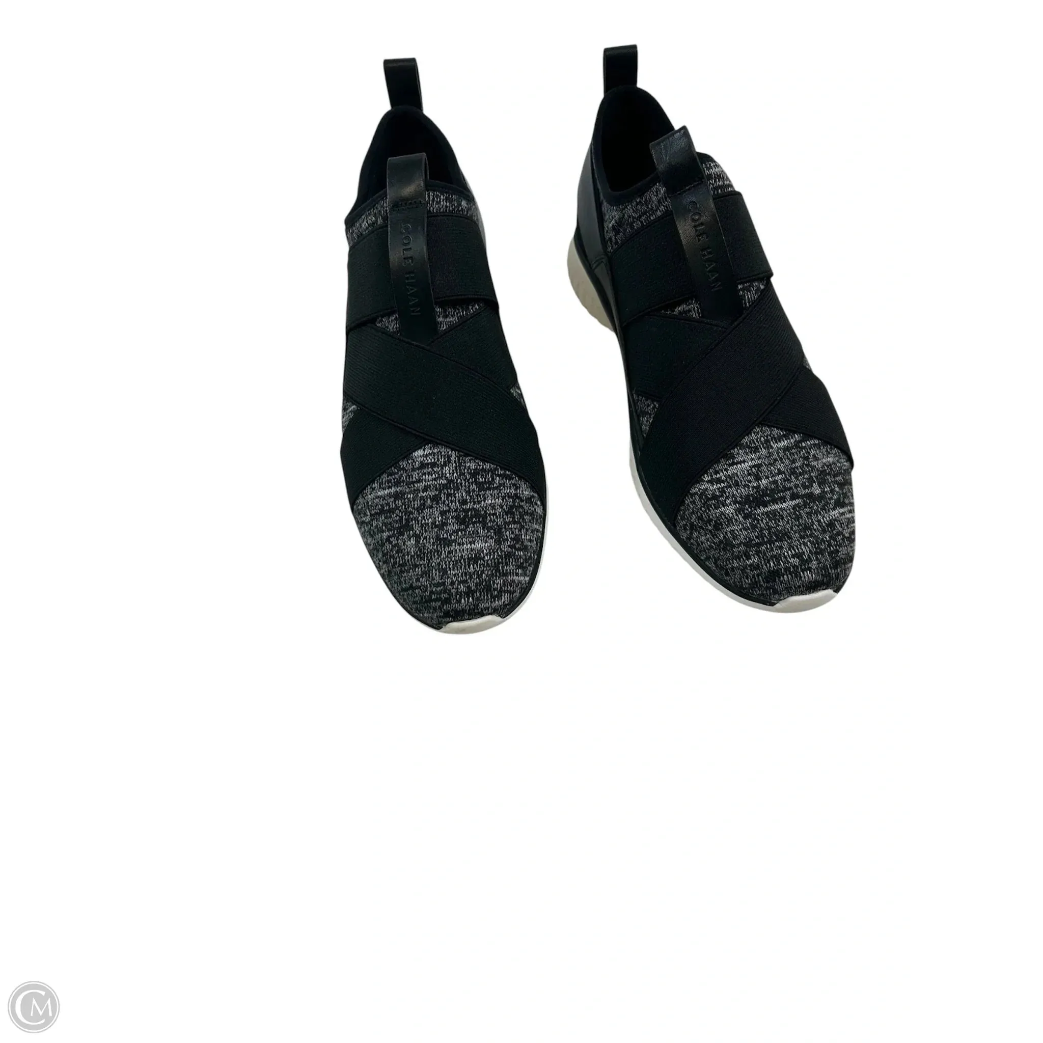 Running support Outdoor Day Shoes Sneakers By Cole-haan In Black & Grey, Size: 7.5