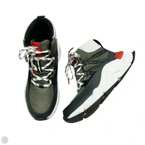 Woven TPU Cage Shoes Sneakers By Sorel In Black & Green, Size: 9.5