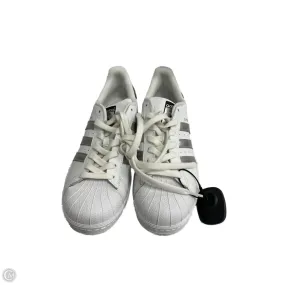 Comfy Support Shoes Sneakers By Adidas In White, Size: 10