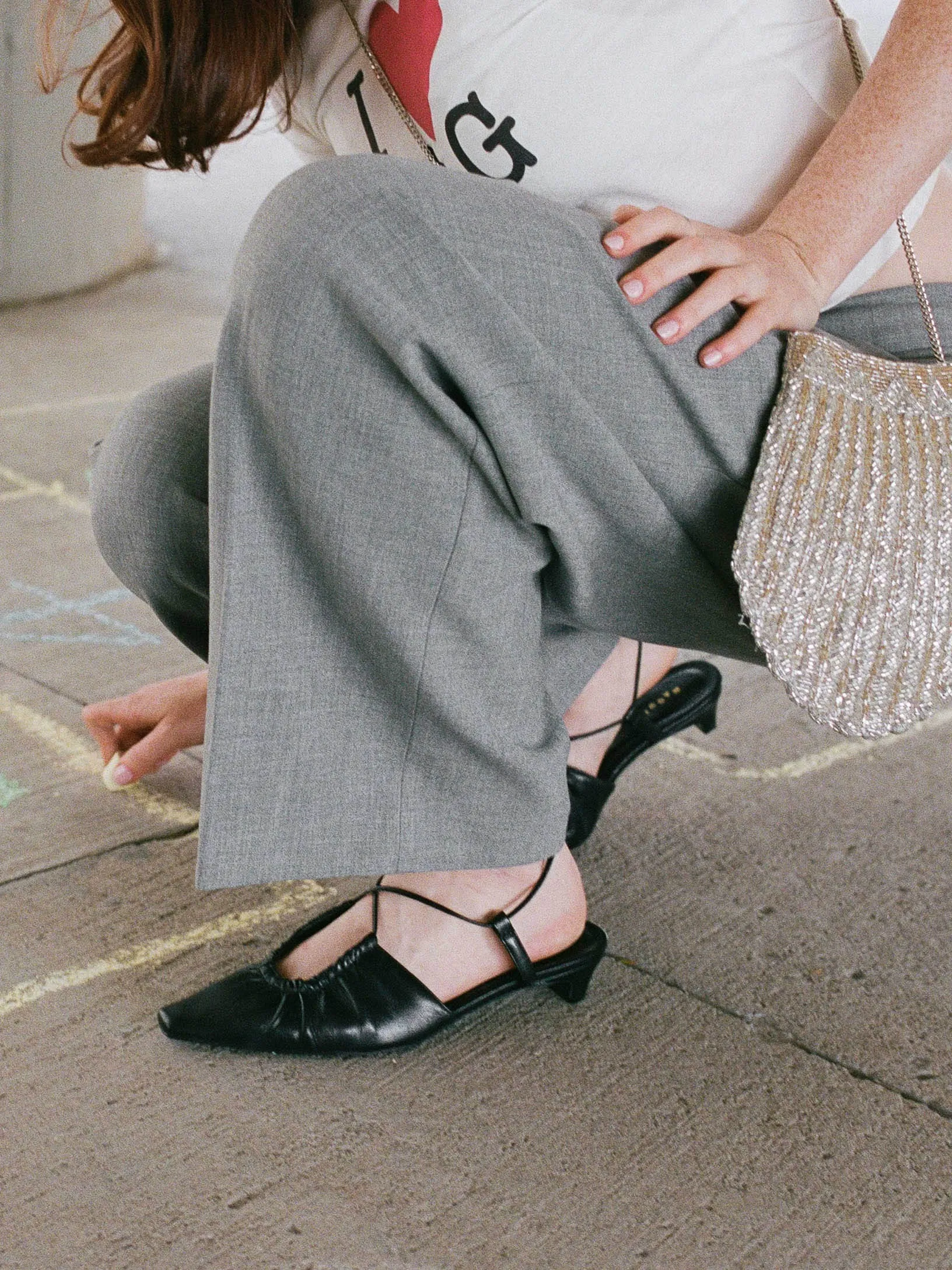 Rafael Black Pump Classic Boots Square Toe