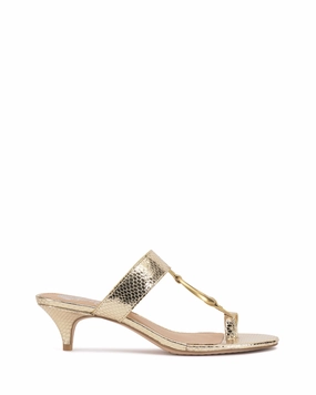 Shockproof Kimena O-Ring Kitten Heel Sandal