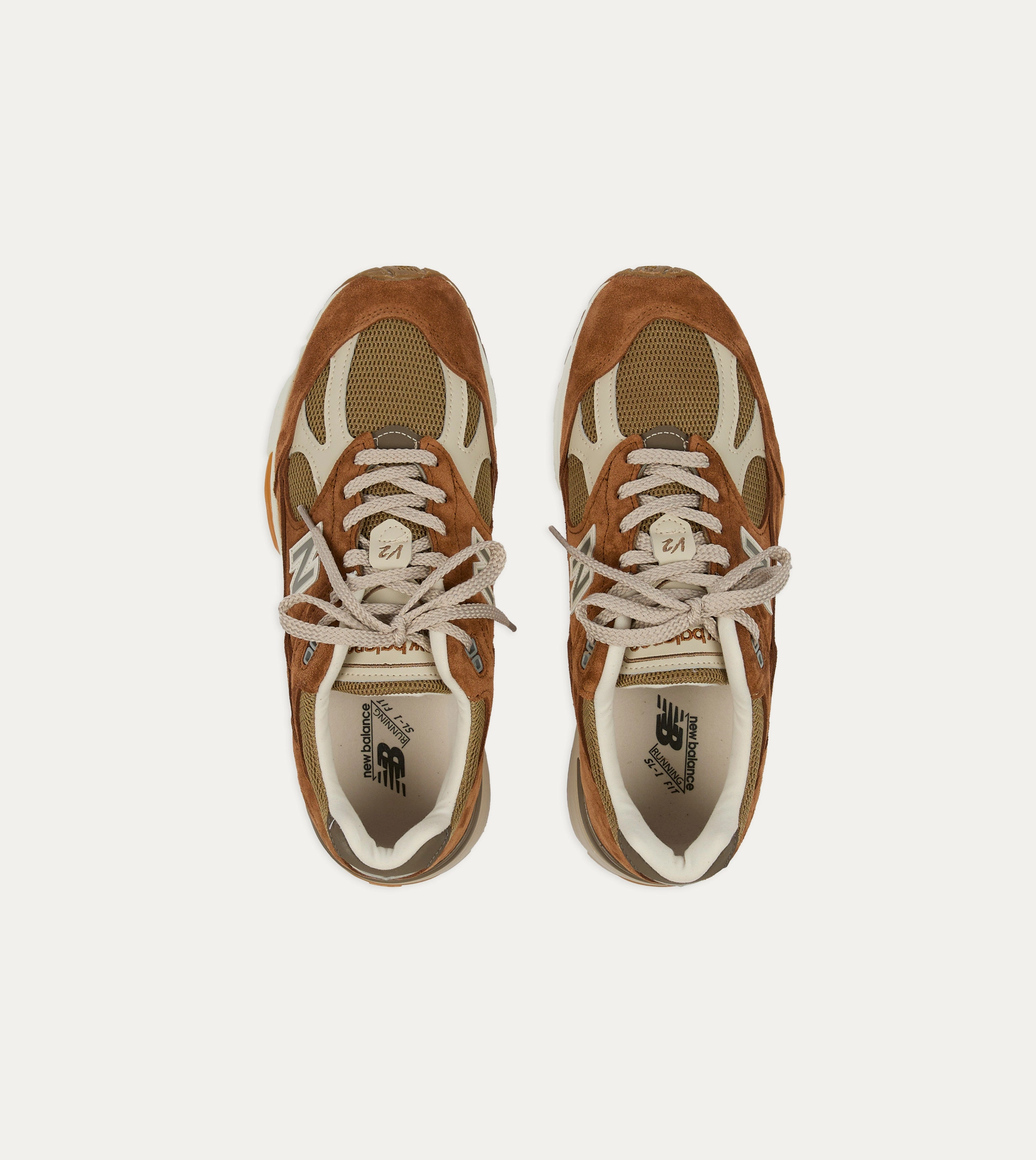 City Bright Slip On Convenience New Balance ??Iconic Influences?? Caramel Caf?? Made in UK 991v2 Trainers