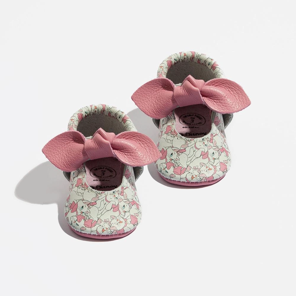 Marie Knotted Bow Baby Shoe Eco Friendly Fabric