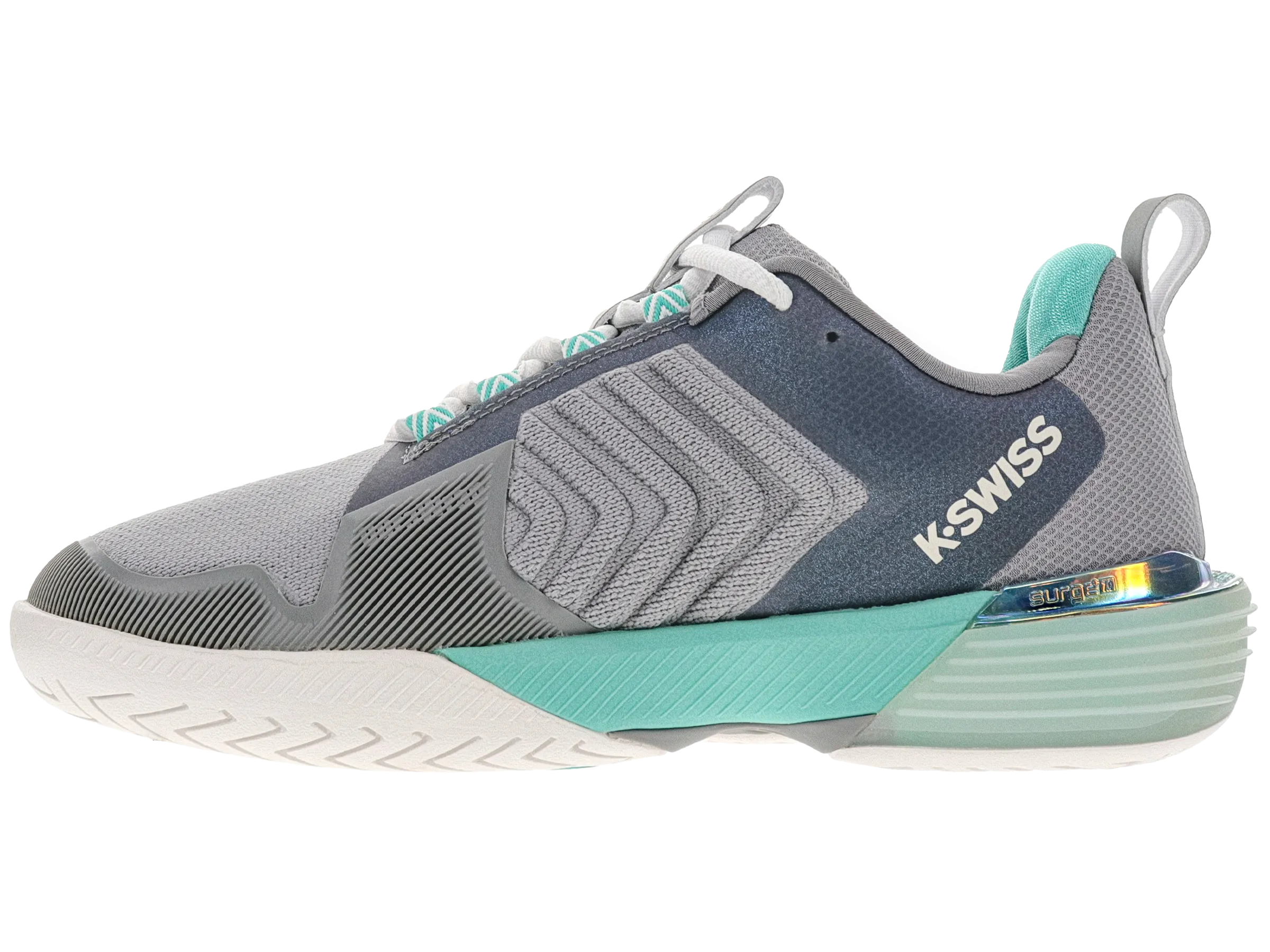 Slip Resistant Outdoor Explorers 96988-092-M | ULTRASHOT 3 | ALLOY/BRILLIANT WHITE/ TURQUOISE