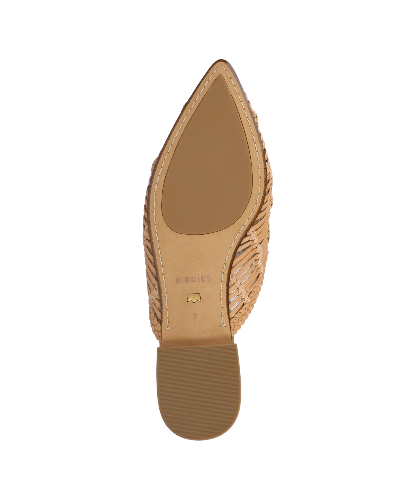 The Goldfinch 15 Woven Slide - Toffee Woven Flexible Summer Sandals Relaxing Shoes