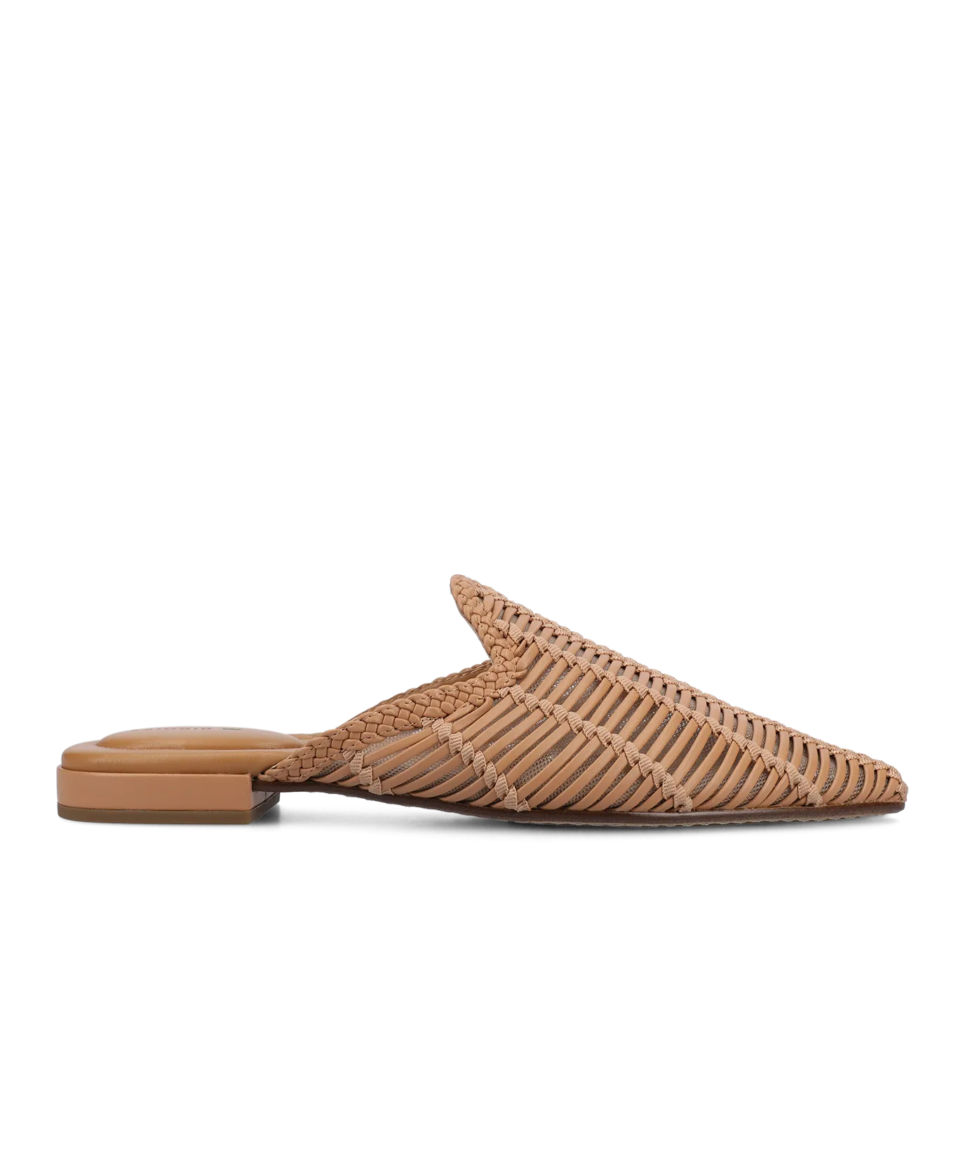 The Goldfinch 15 Woven Slide - Toffee Woven Closed Design Fast Drying