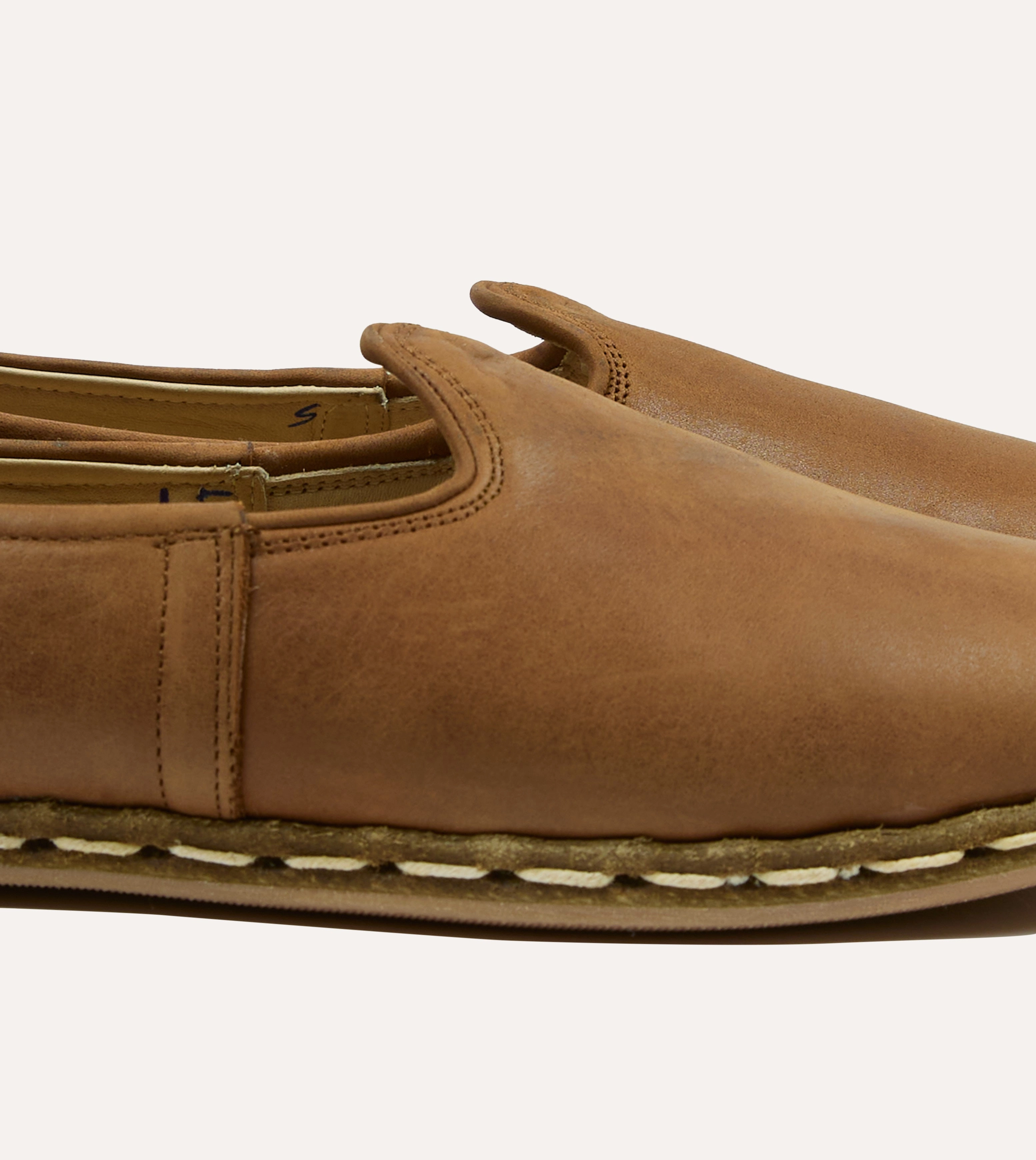 Sabah Fort Worth Brown Leather Shoes Deep Shade