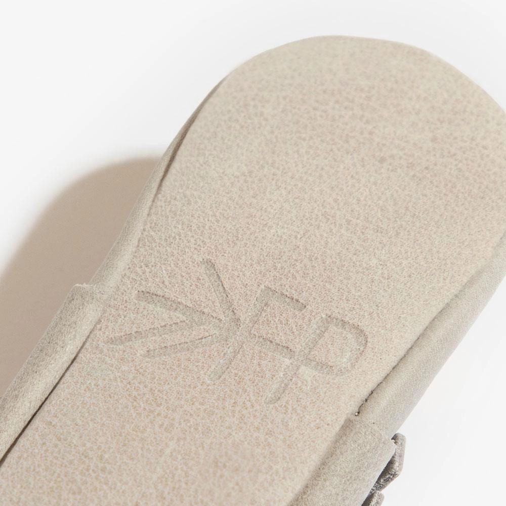 DoubleStitchedSeam Anti Slip Salt Flats Moccasin Baby Shoe