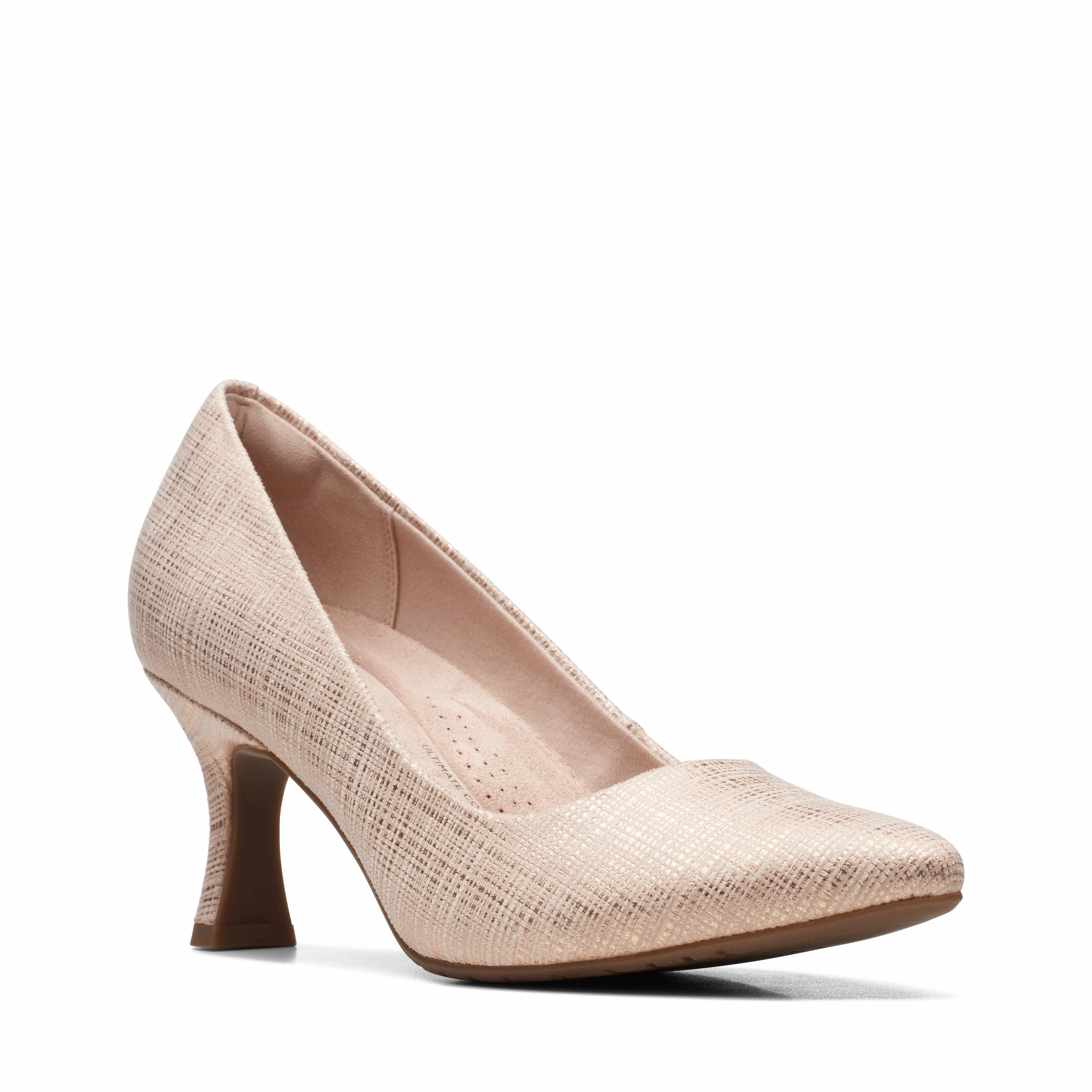 All Day Weekend Warriors Clarks Women's Kataleyna Gem Pump - Sand Metallic