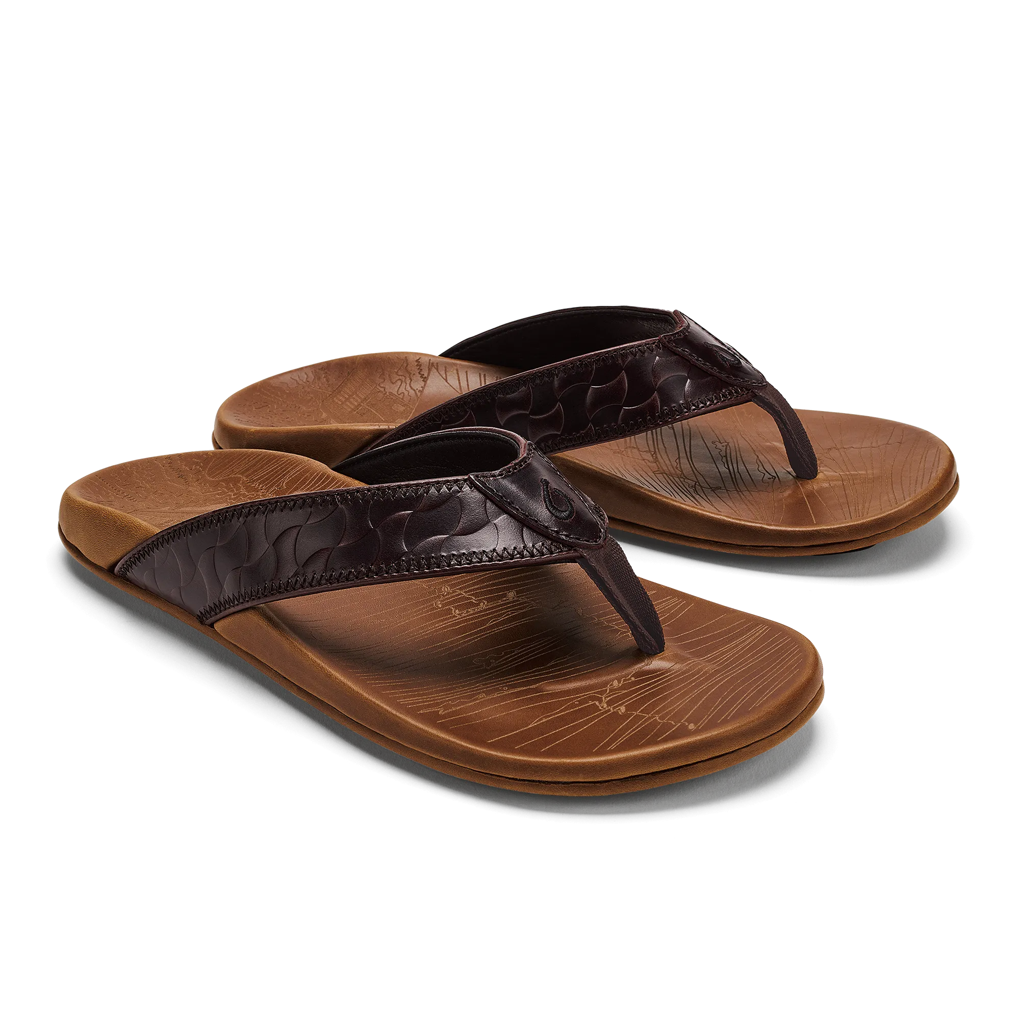 heel cup Hikianalia  -  Dark Java / Tan