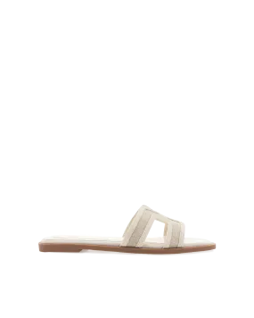 GORDY - CREAM LINEN-CREAM Slip Resistant Sole Elegant Shoes