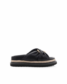 AMBROSE - BLACK Simple Fit Flexible Vacation Shoes