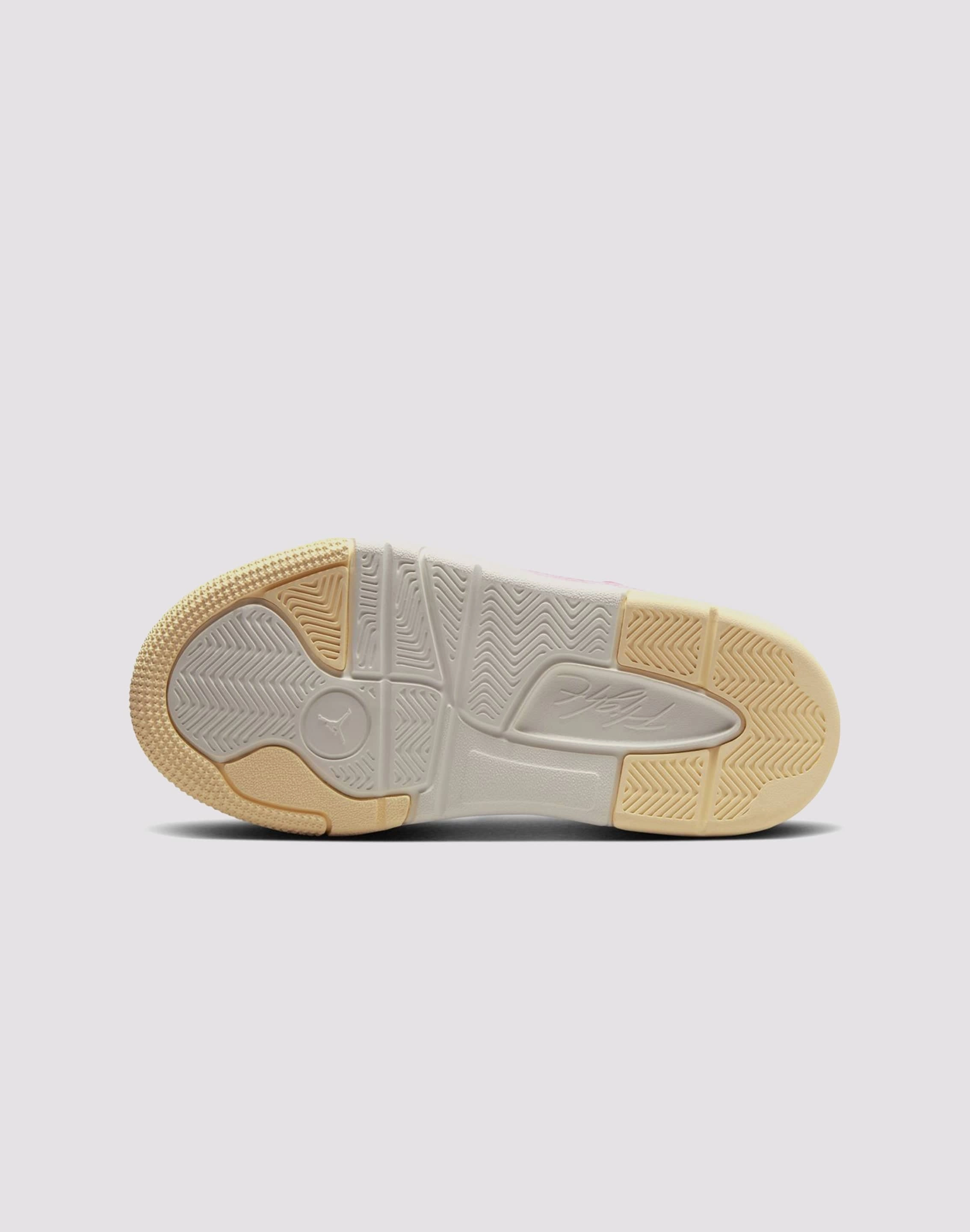 Jordan Flight Court Preschool Girls' "Pink Foam/Sail/Muslin" Airflow channels ReflectiveDetail