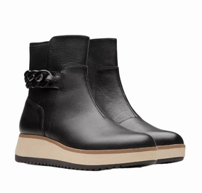 Kind Glow Clarks Women's Zylah Rose Boot - Black