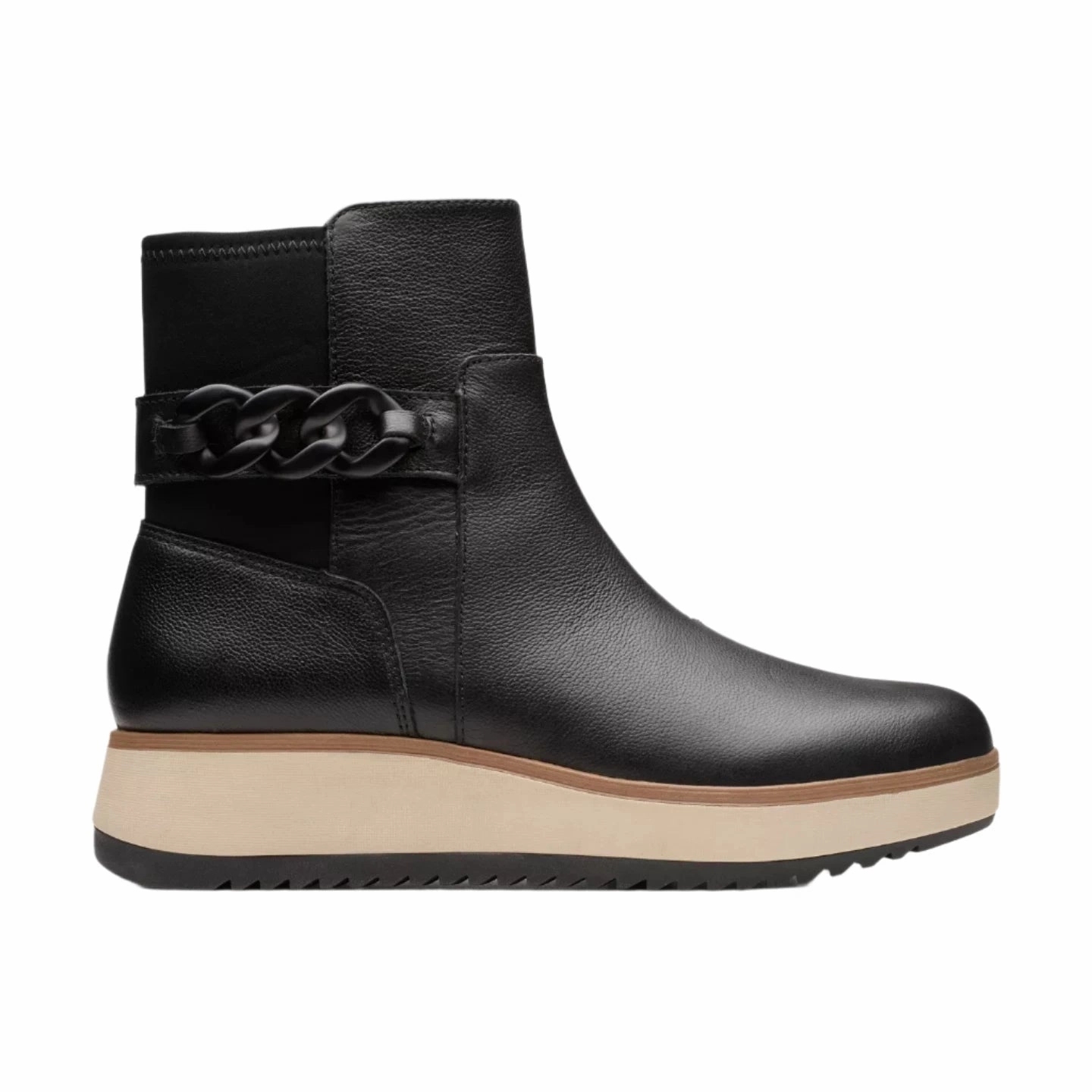 Slip Resistant Modern Commuters Clarks Women's Zylah Rose Boot - Black