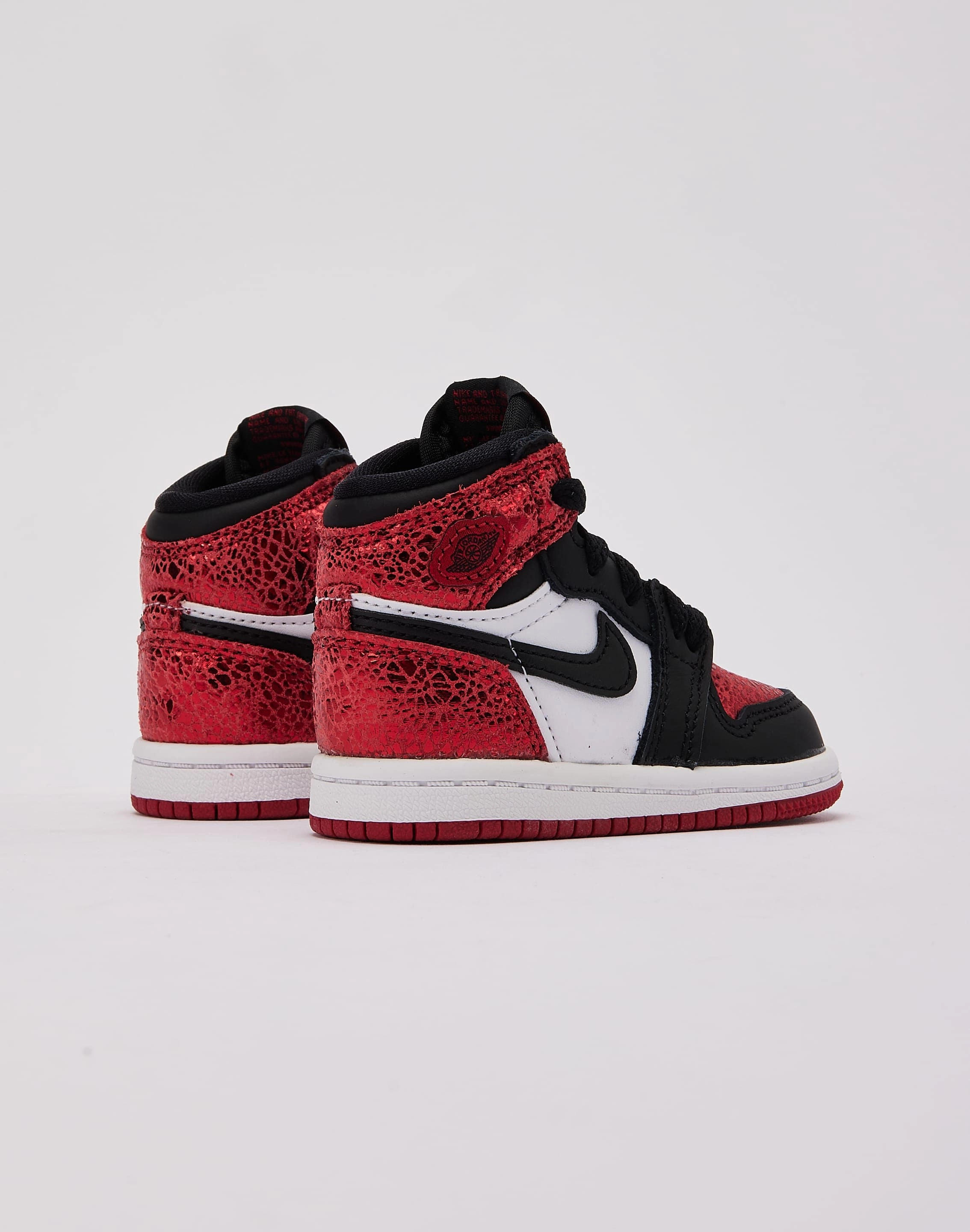 Jordan Air Jordan 1 Retro High OG 'Ruby' Toddler Wide toe box