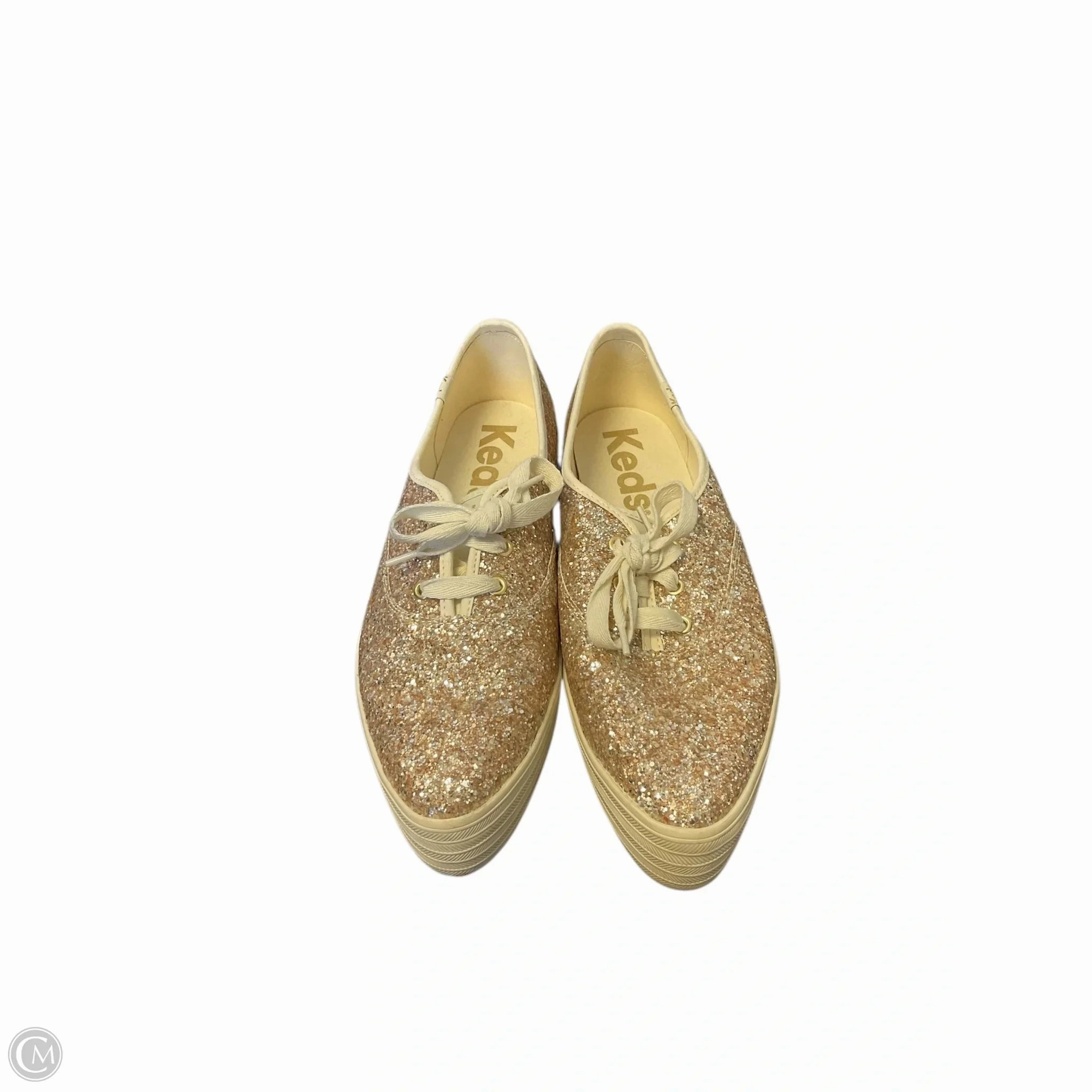 Quick Dry Fabric Shoes Sneakers By Keds In Cream, Size: 11