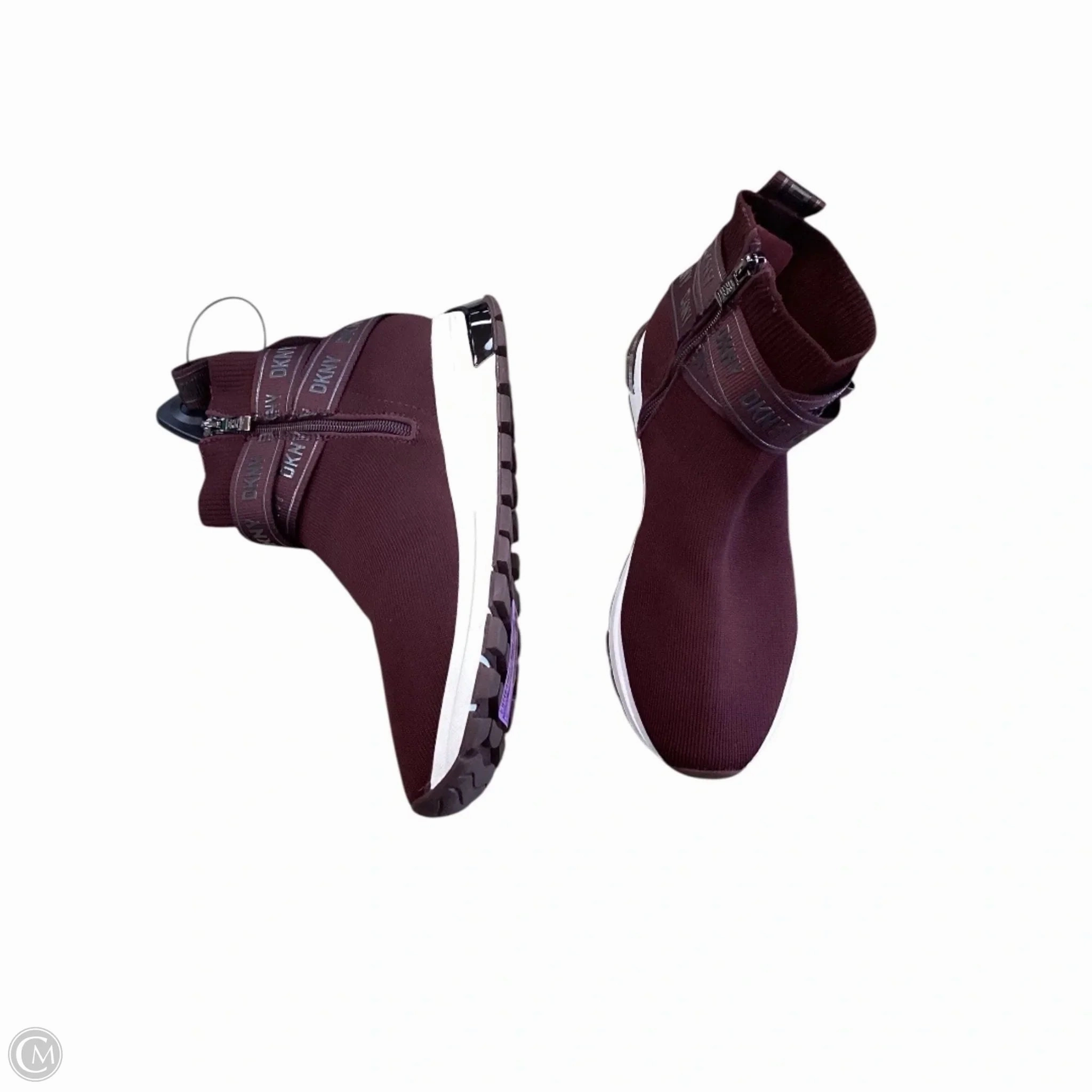 Regular Fit Shoes Sneakers By Dkny In Red, Size: 9