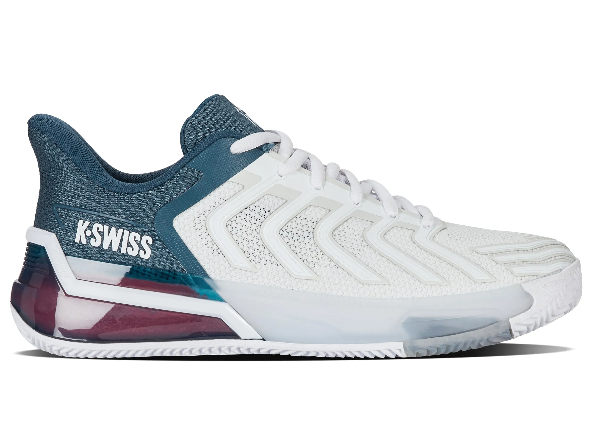 Compression Molded Midsole 04438-129-M | ULTRASHOT 4 CLAY | WHITE/STARGAZER/NEON BLAZE