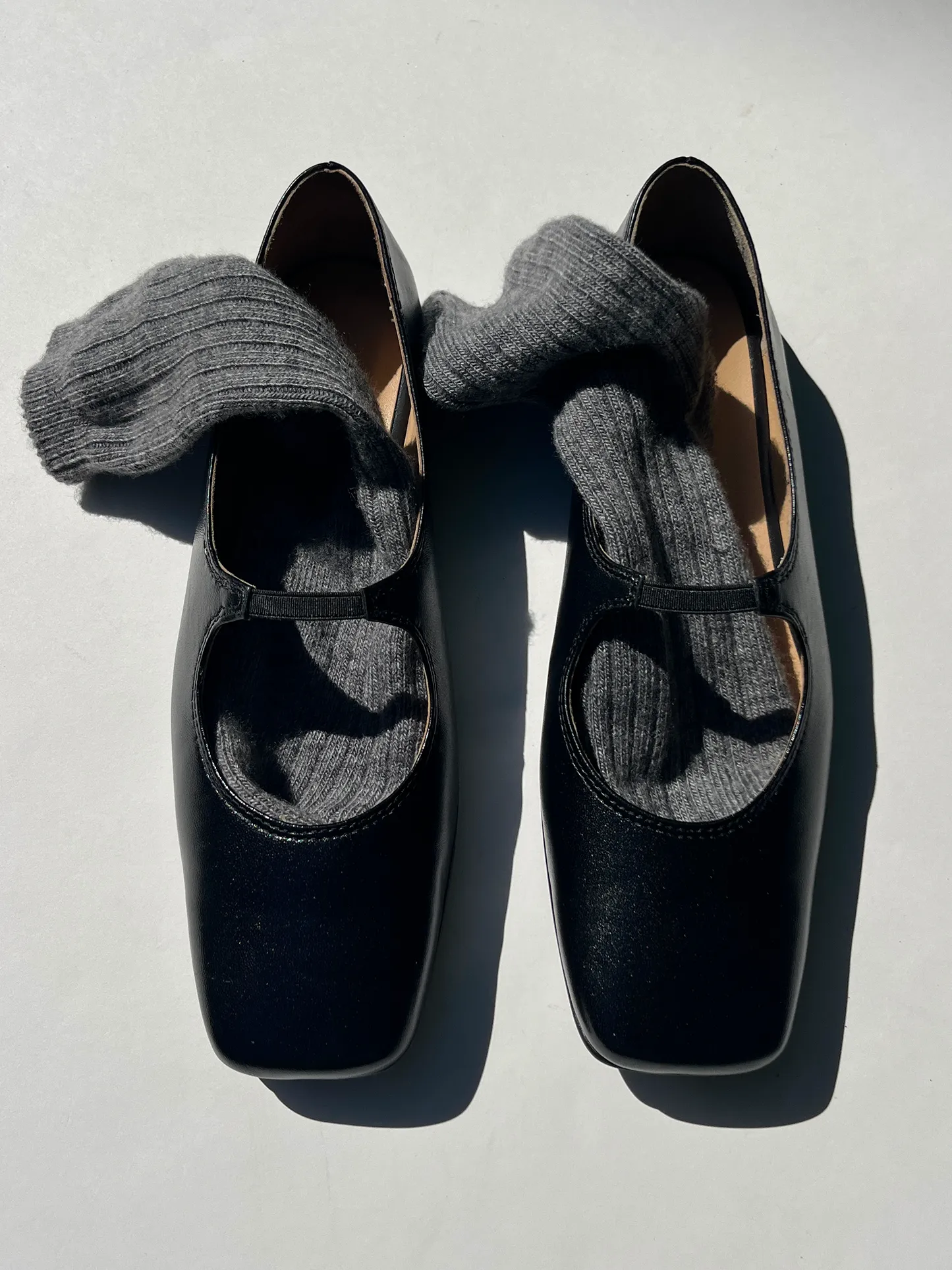 Love Glow Style Trip Seia Black Ballerina