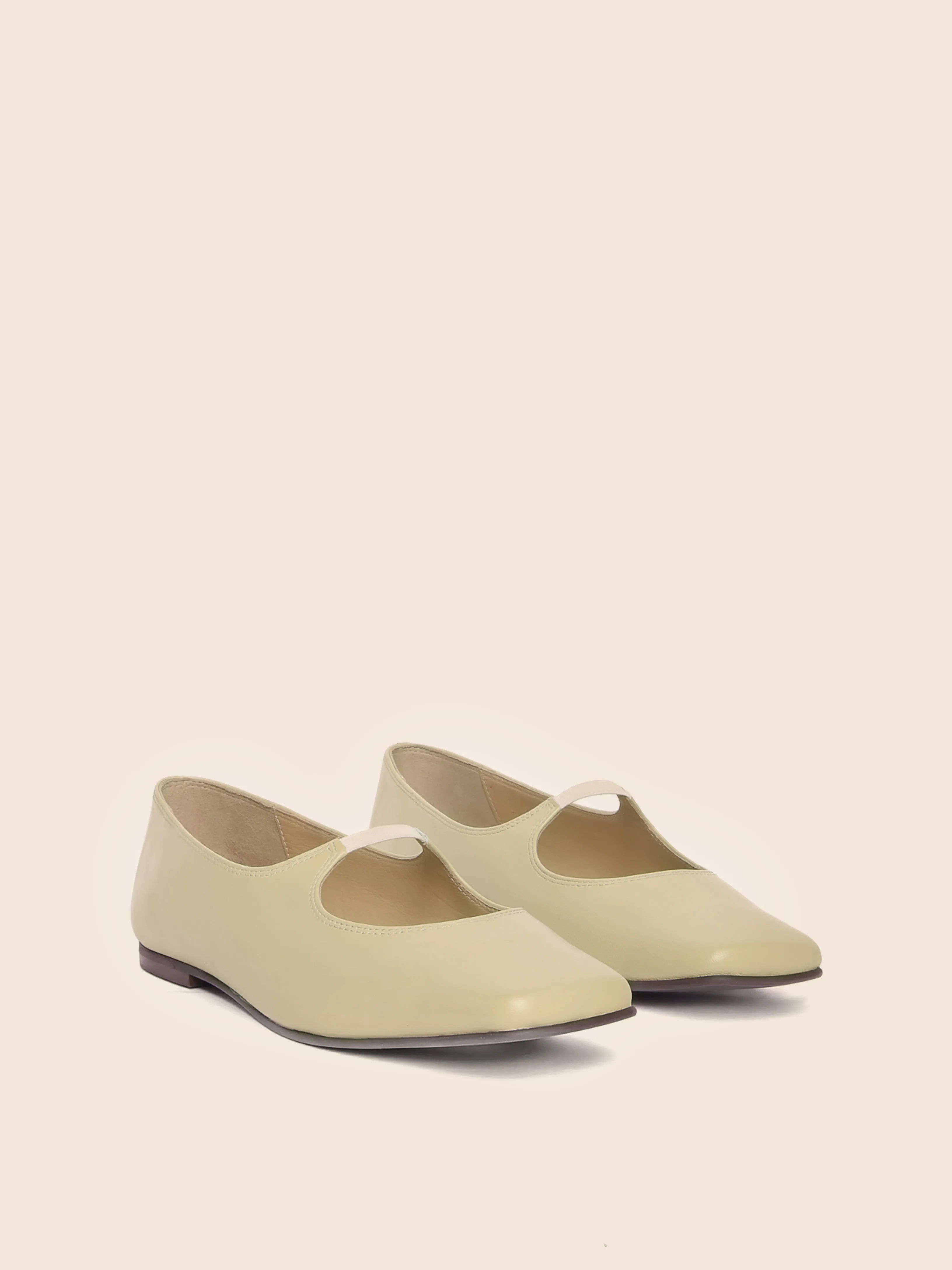 Seia Pistachio Ballerina All-purpose sole