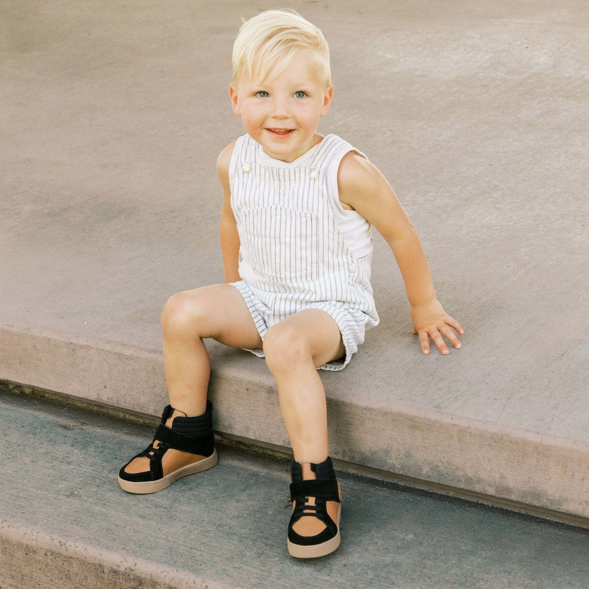 Sepia Brooklyn High Top II Sneaker ToeBumper