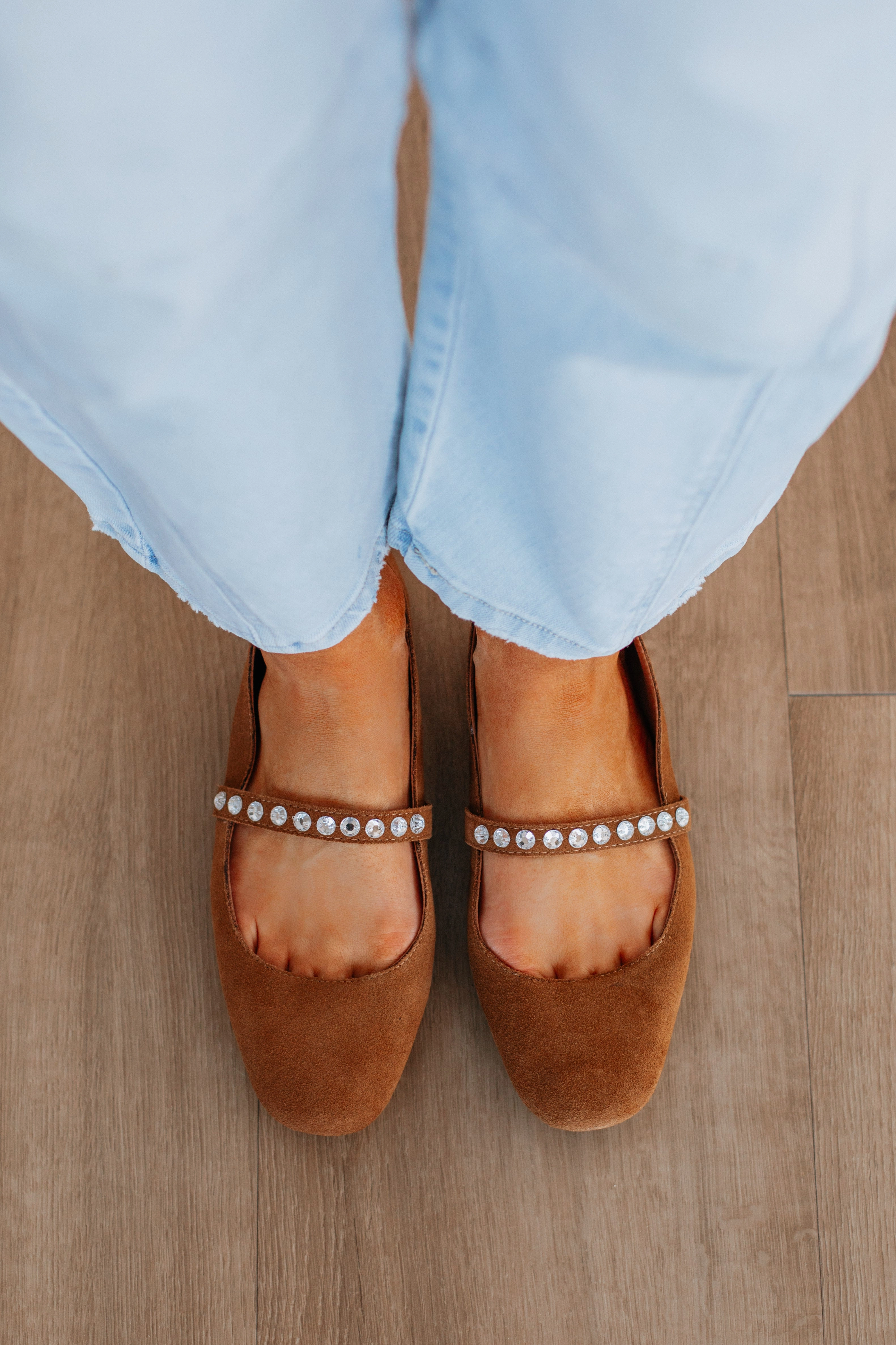 Work Life Wind Chill Setting Things Straight Ballet Flats - Mocha