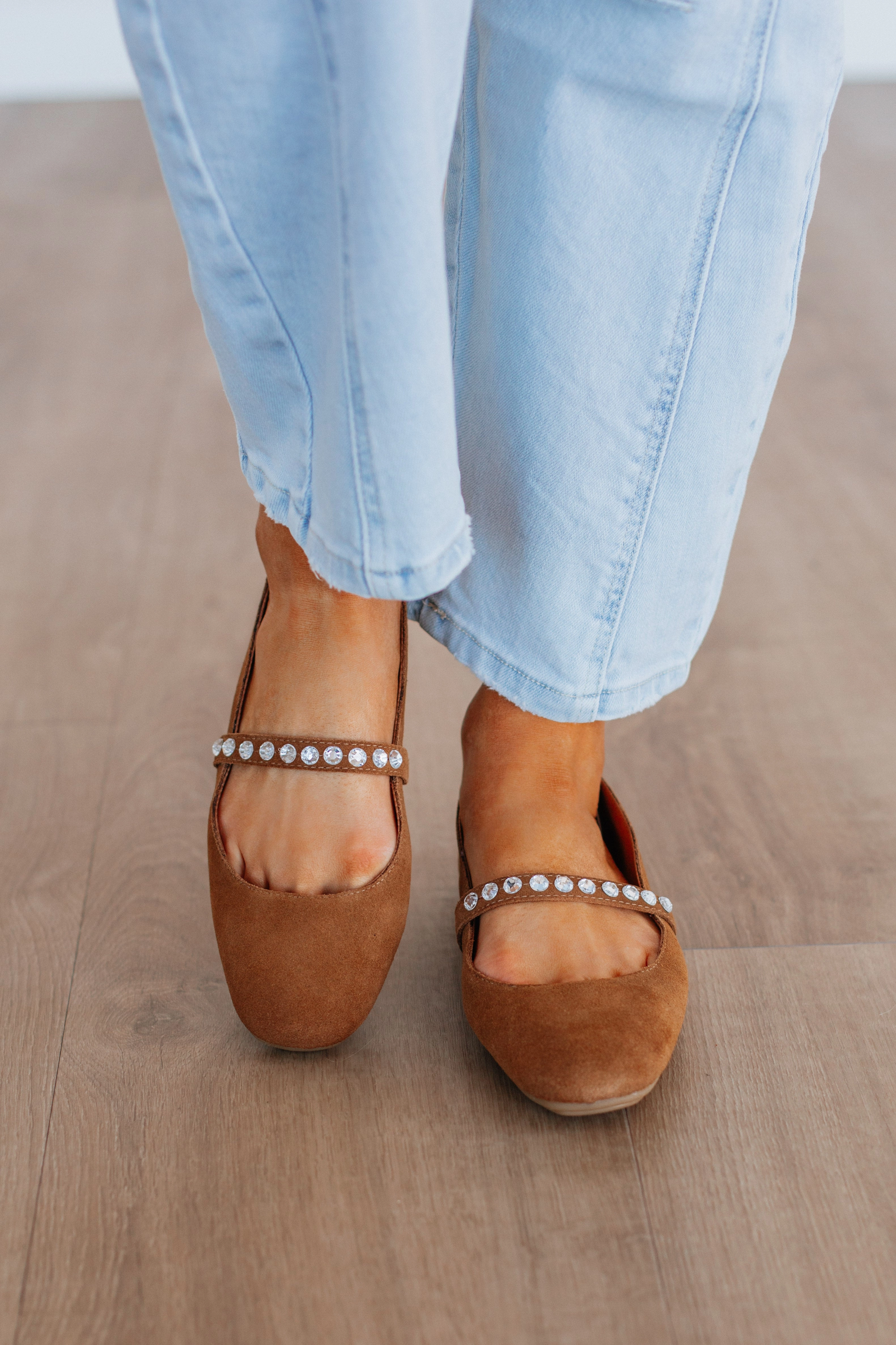 Ergonomic City Adventure construction Setting Things Straight Ballet Flats - Mocha