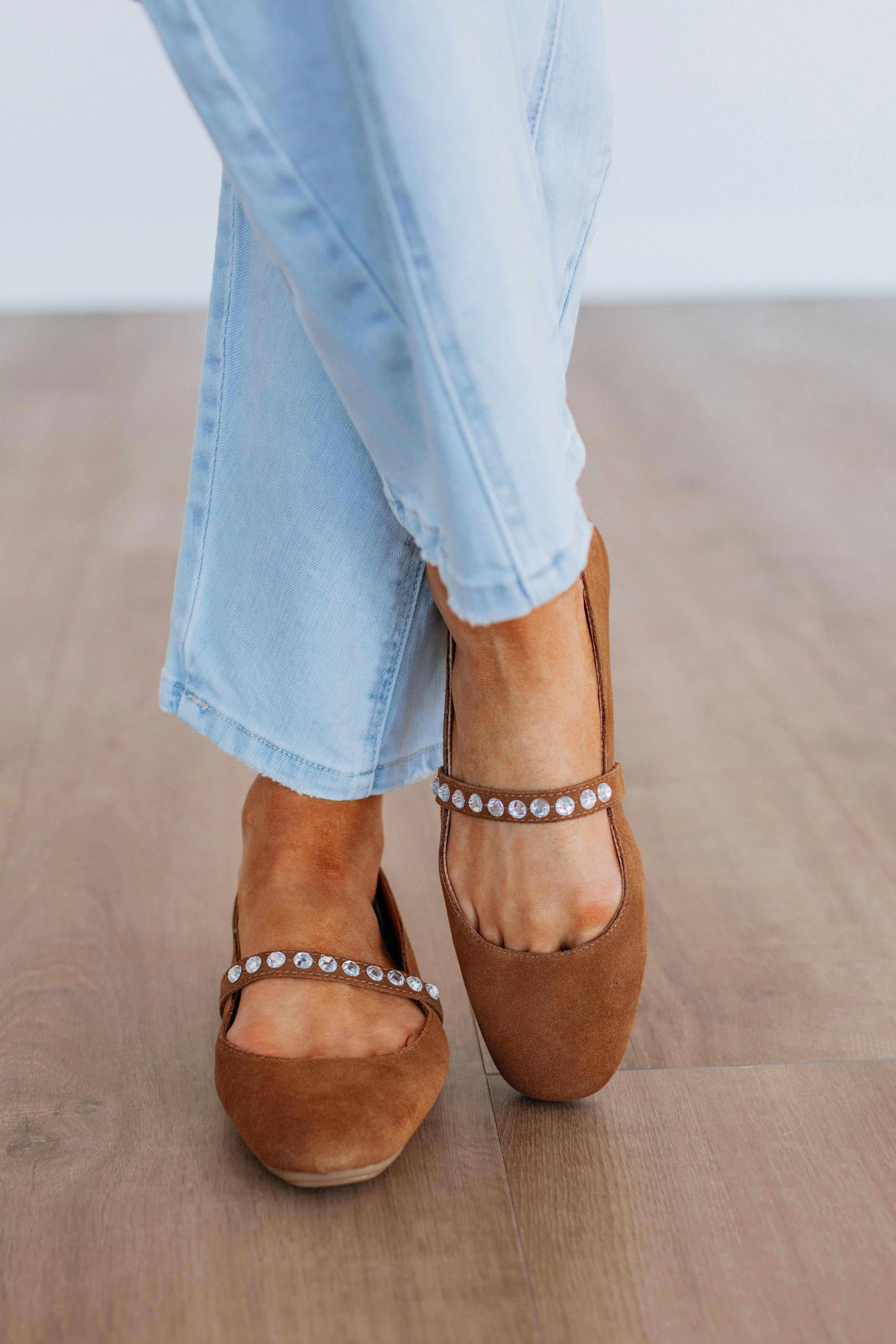 Park Day Enhanced grip Setting Things Straight Ballet Flats - Mocha