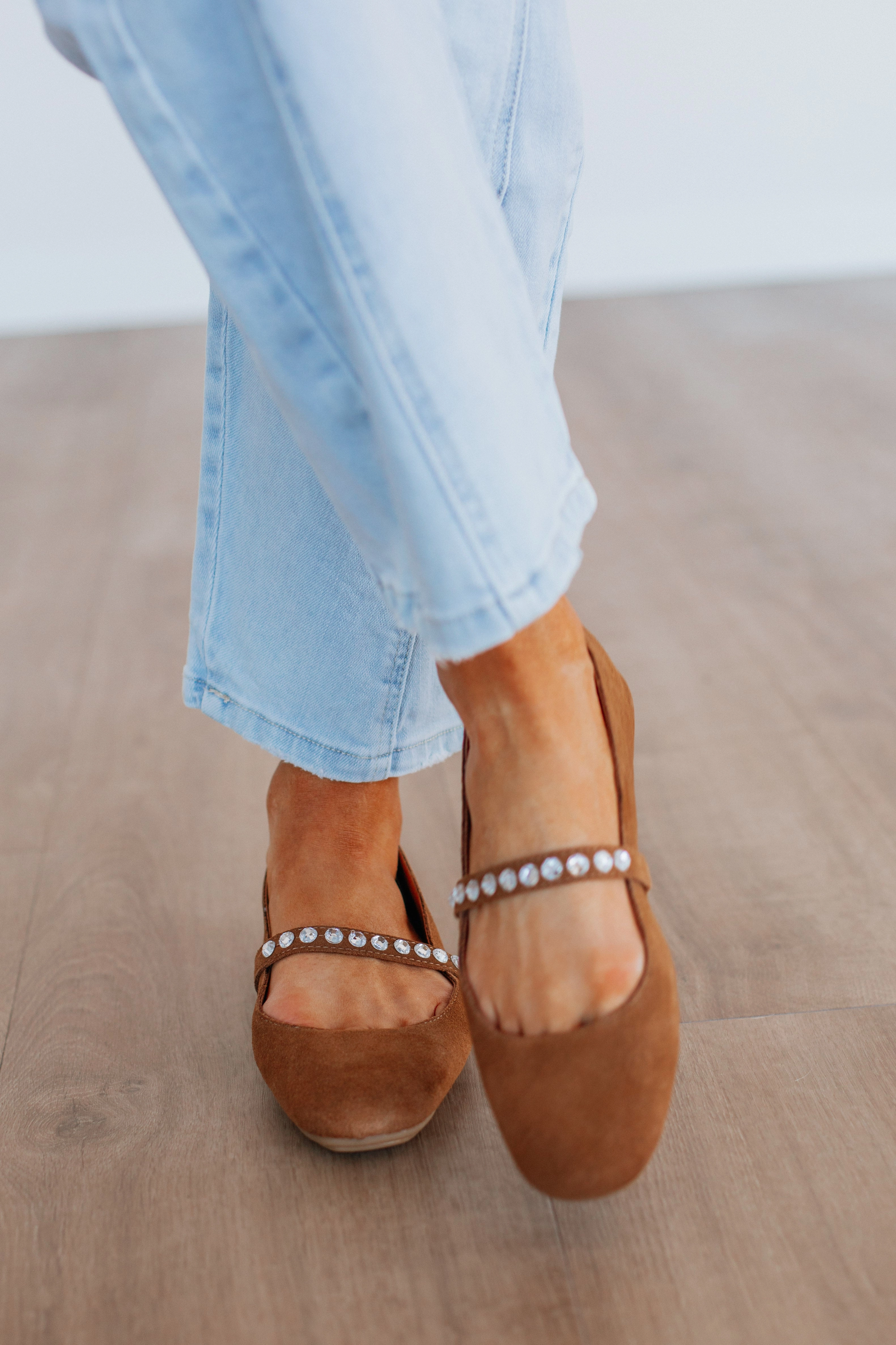 Soul Walk Setting Things Straight Ballet Flats - Mocha