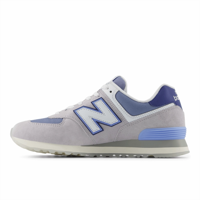 Pressure Relief Trend Glow New Balance Men's 574 Reliable Iconic Sneaker - Pearl Grey
