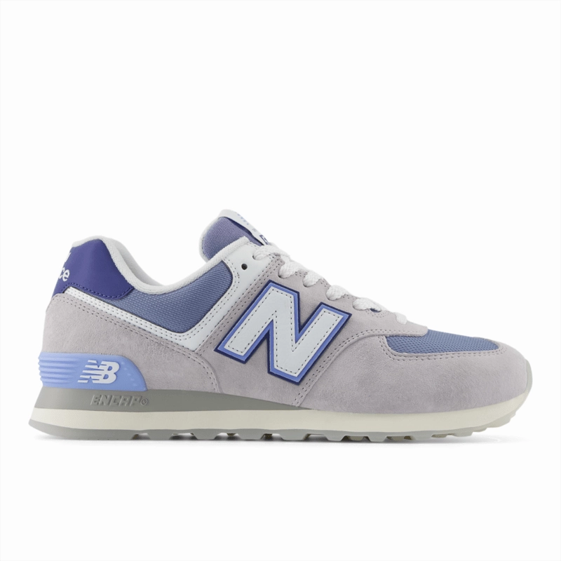 New Balance Men's 574 Reliable Iconic Sneaker - Pearl Grey Summer cool Breathable Material