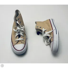 Essential Look ToeBumper Shoes Sneakers By Converse In Tan, Size: 6.5