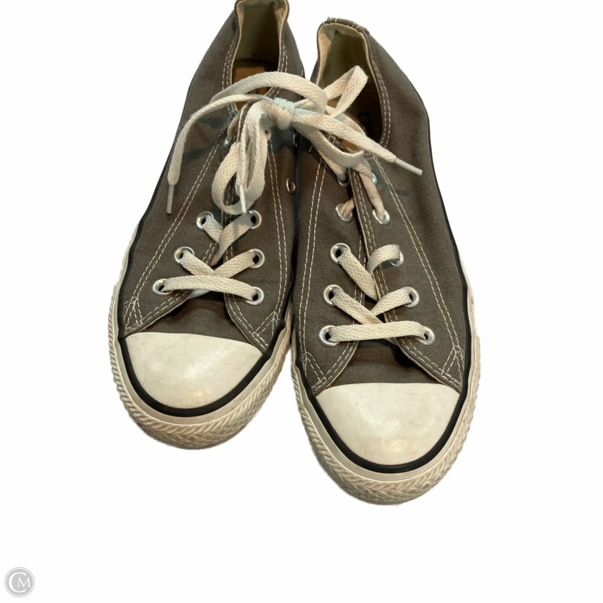 Tension Free Lacing Trail Usage Shoes Sneakers By Converse In Grey, Size: 6