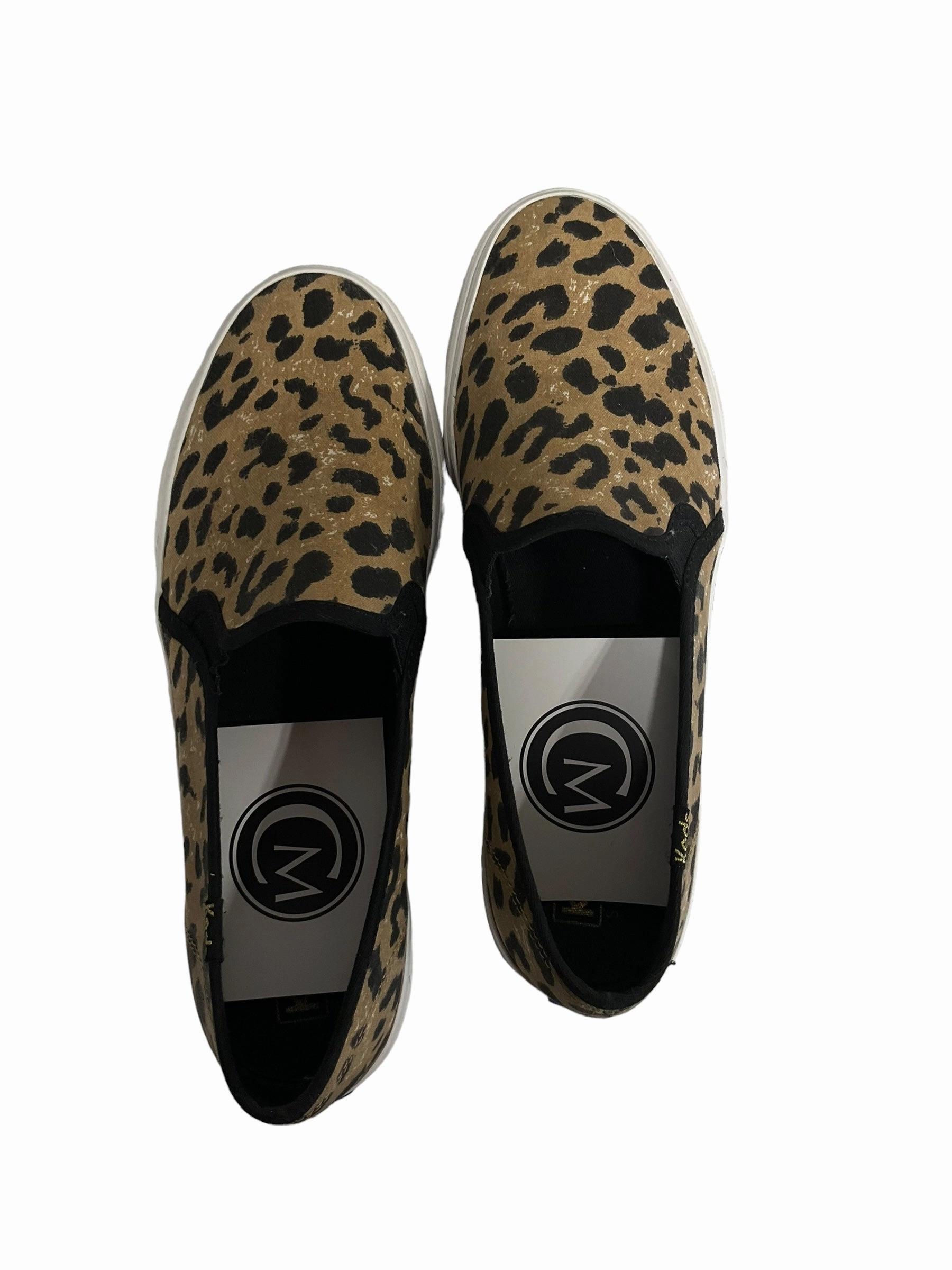 Responsive bounce Animal Print Shoes Sneakers Keds, Size 8.5
