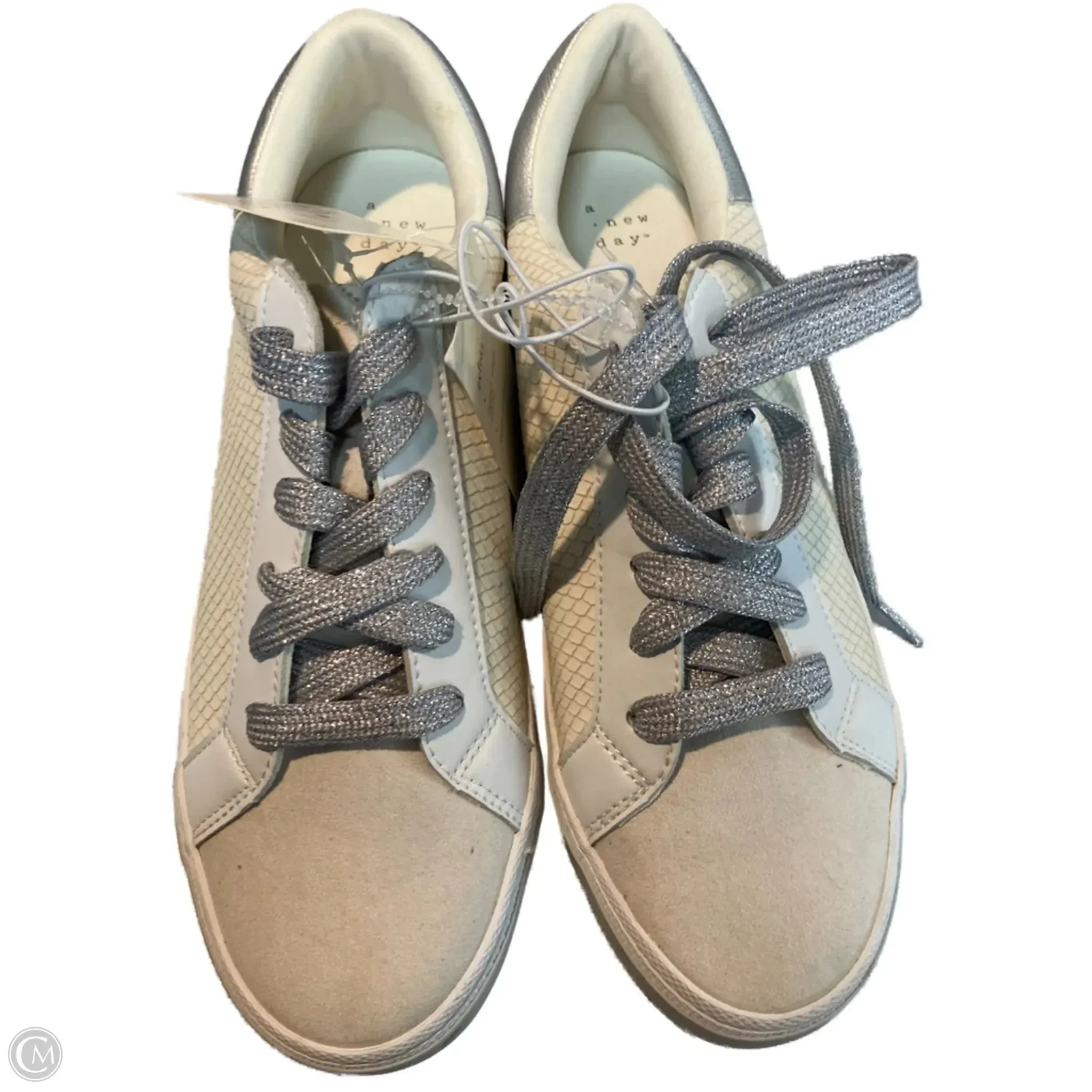 Shoes Sneakers By A New Day In White, Size: 9.5 Sport Driven ergo fit