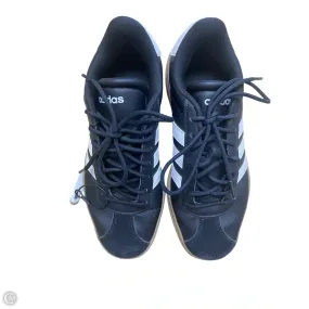 Retro-inspired silhouette composite material Shoes Sneakers By Adidas In Black & Brown, Size: 8.5