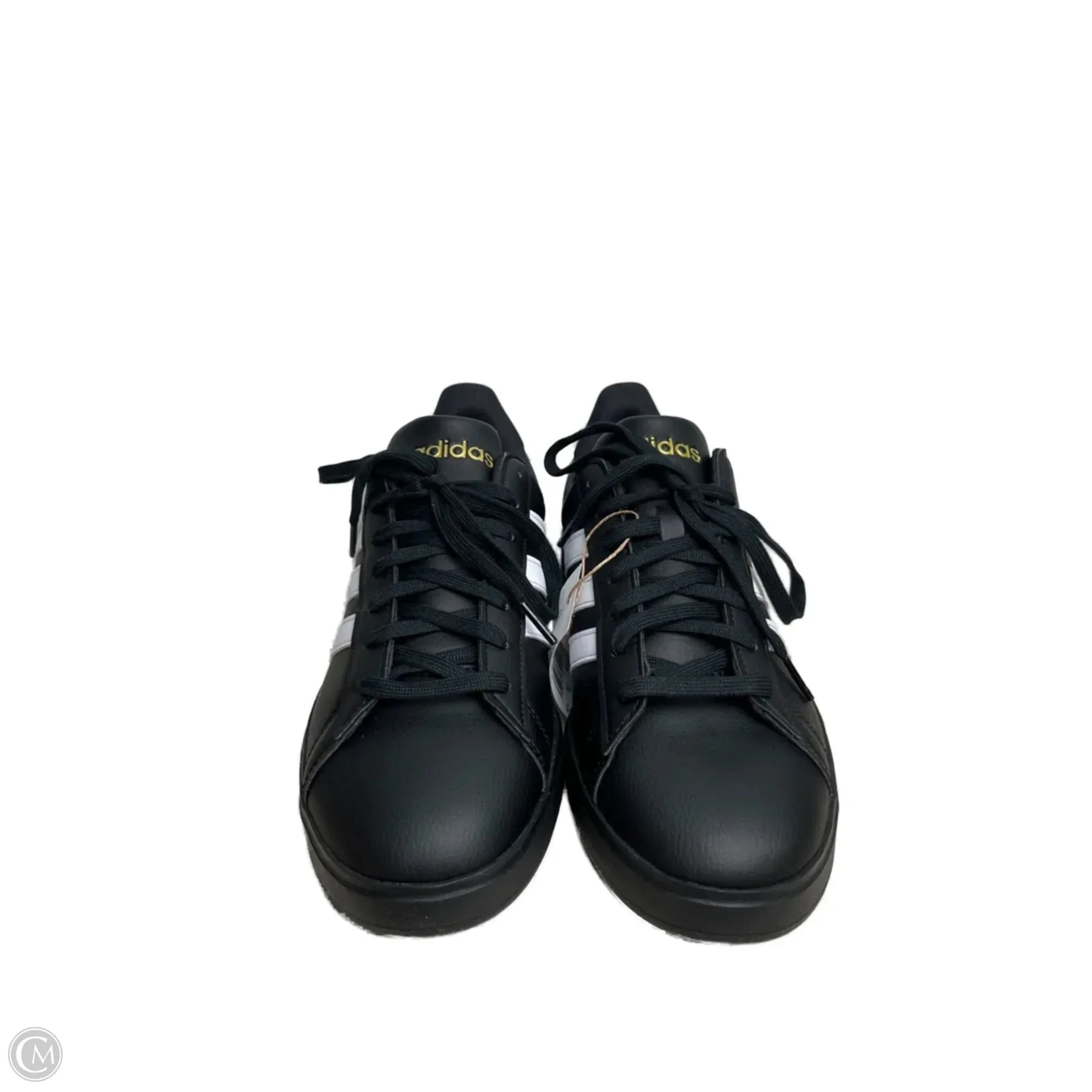 Shoes Sneakers By Adidas In Black & White, Size: 10 Recycled Components Flat Knit Texture